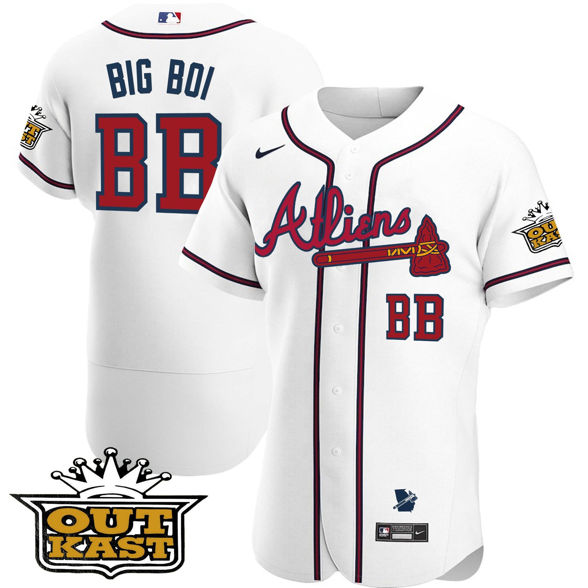 Men’s Atlanta Atliens Flex Base Jersey V2