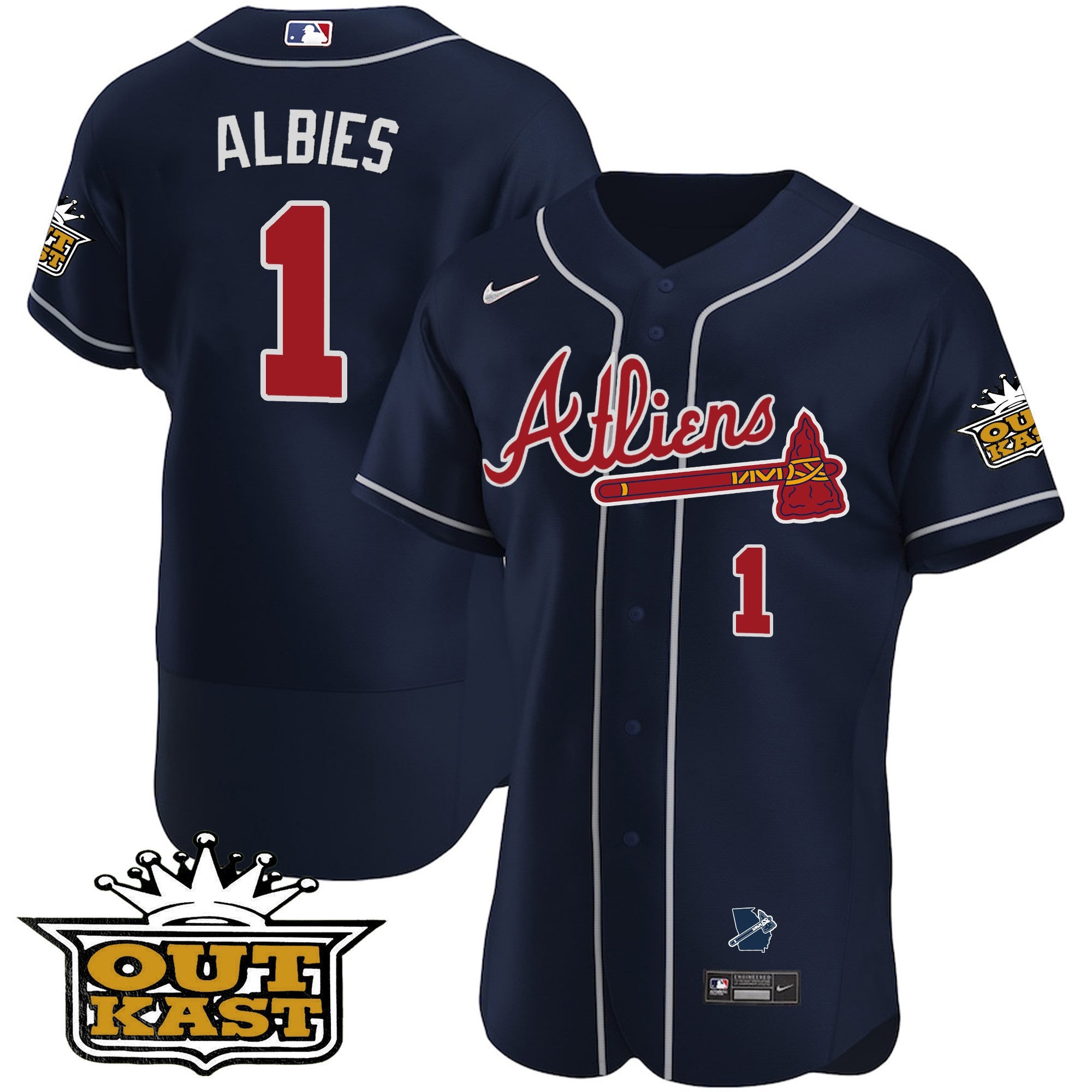 Men’s Atlanta Atliens Flex Base Jersey V2