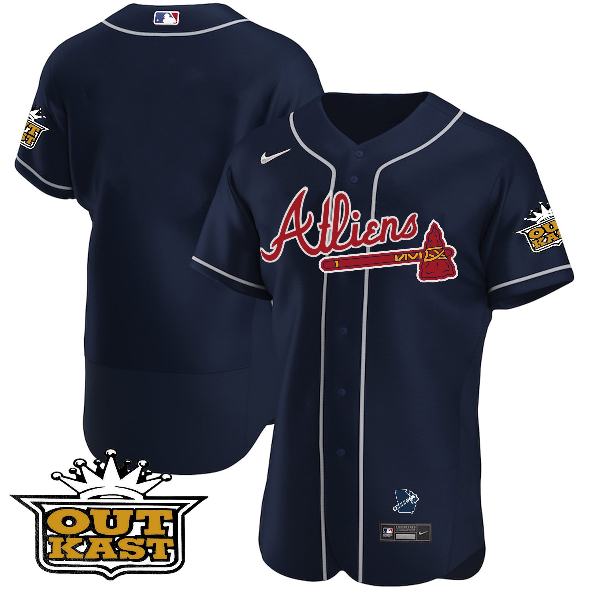 Men’s Atlanta Atliens Flex Base Jersey V2