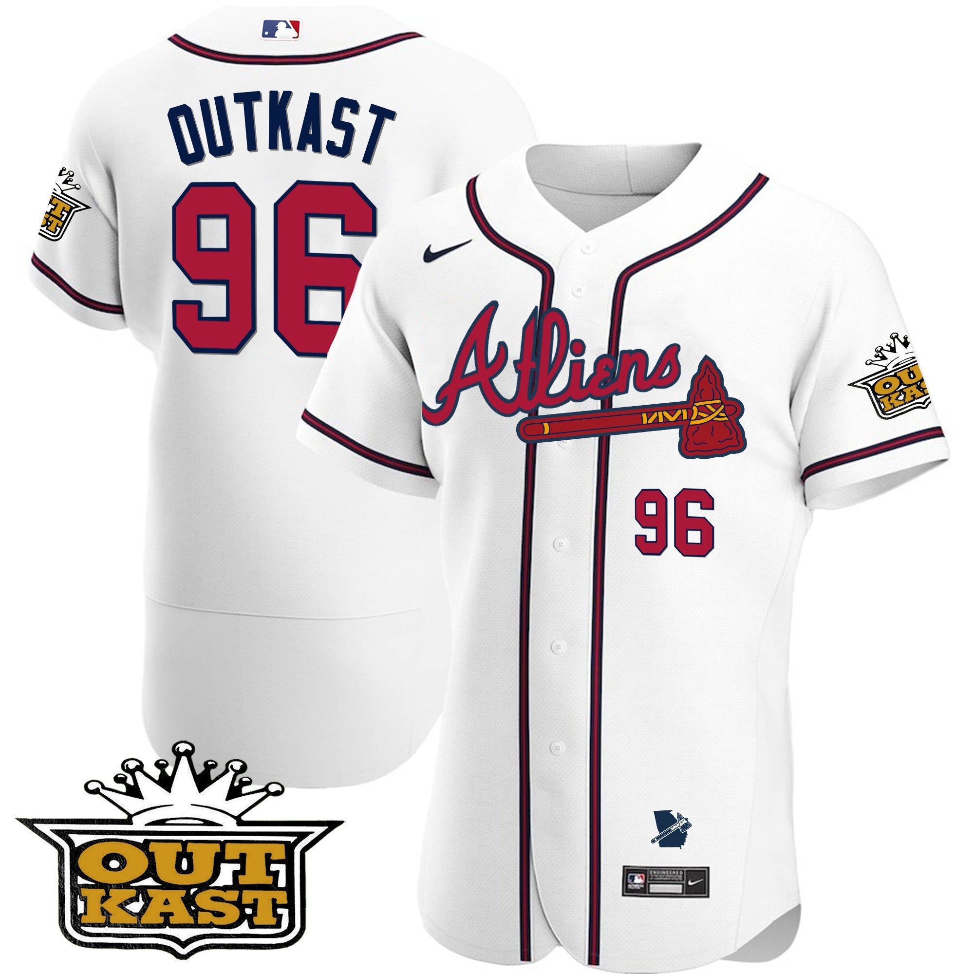 Men’s Atlanta Atliens Flex Base Jersey V2