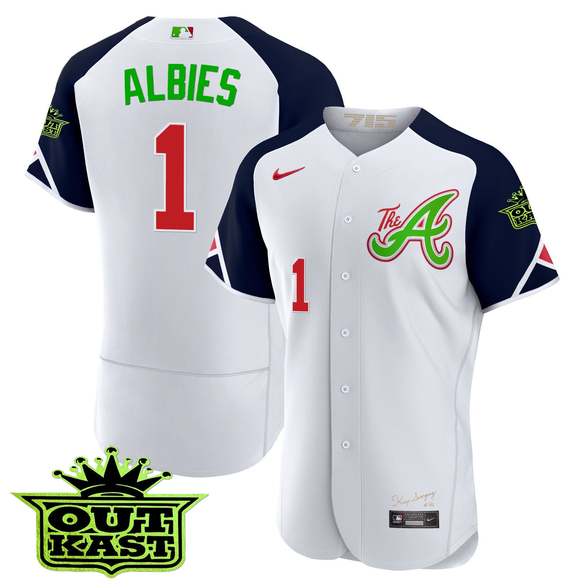 Men’s Atlanta Atliens City Connect Flex Base Jersey