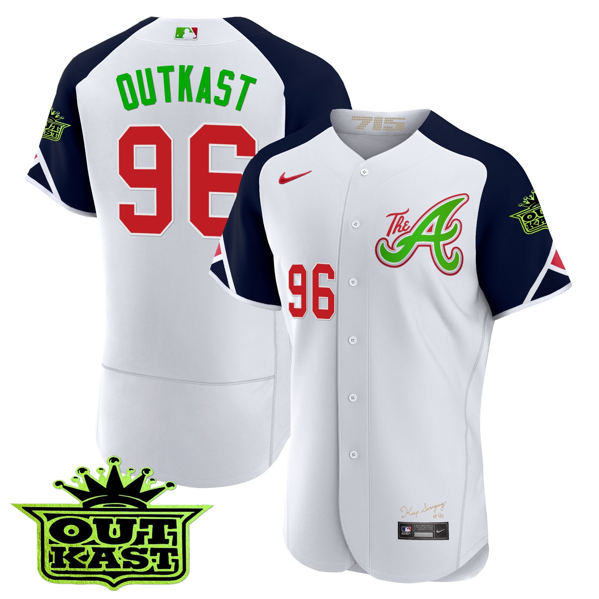 Youth’s Atlanta Atliens City Connect Flex Base Jersey