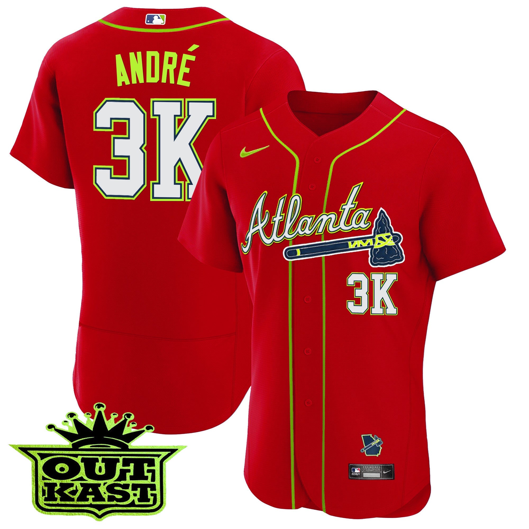 Men’s Atlanta Outkast Flex Base Jersey V3