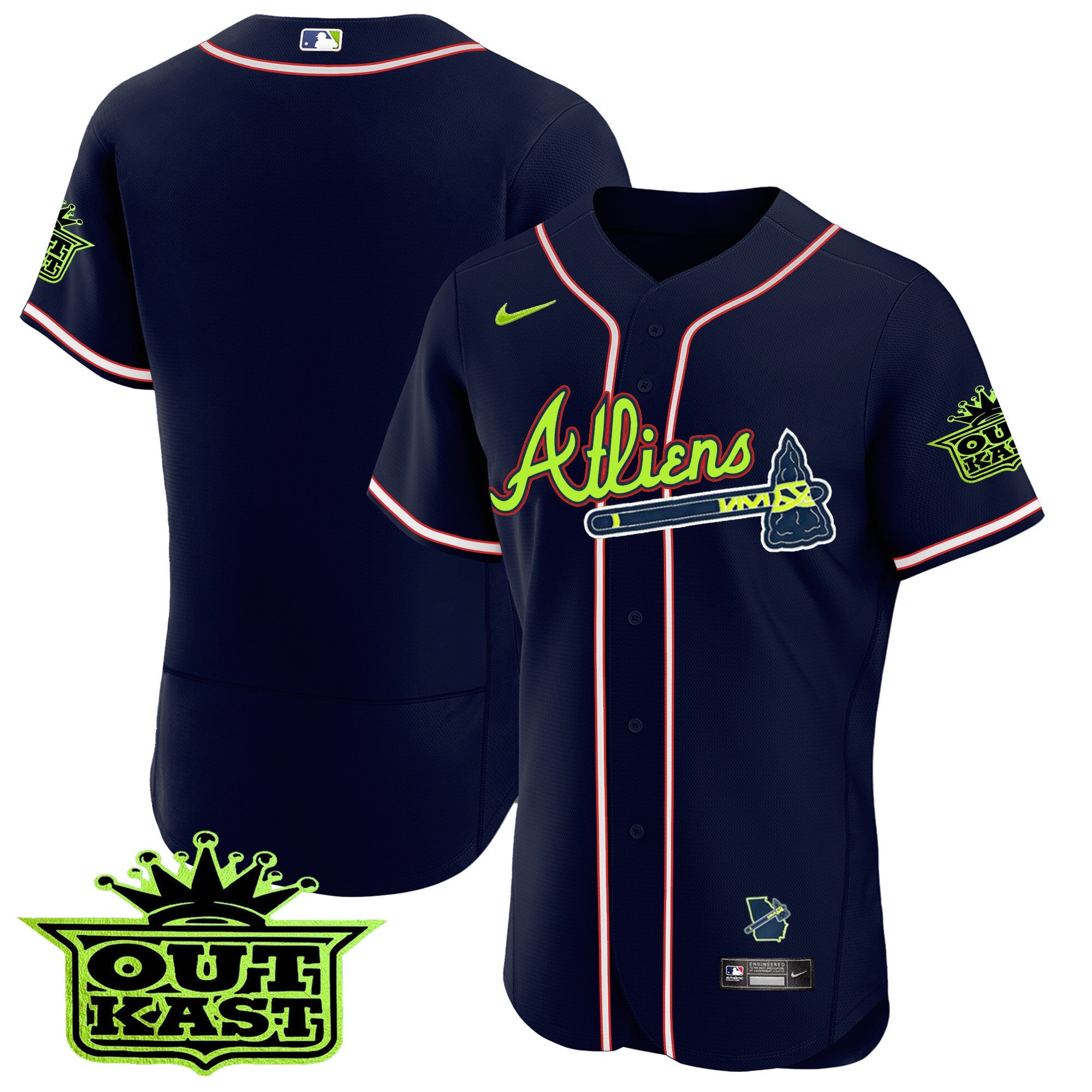 Men’s Atlanta Atliens Flex Base Jersey V3