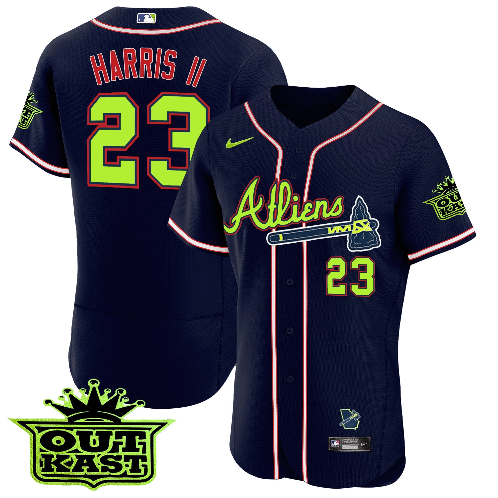 Men’s Atlanta Atliens Flex Base Jersey V3