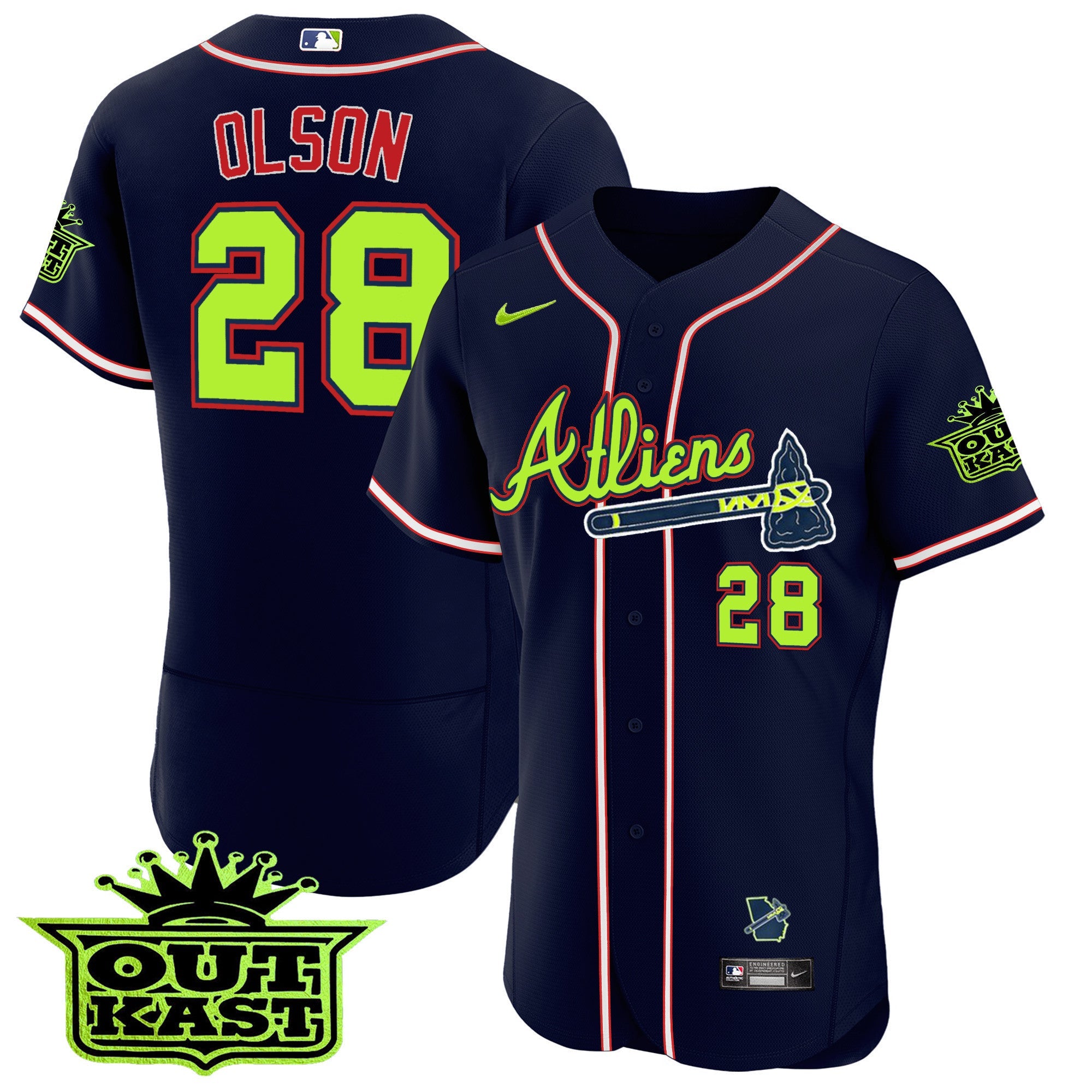 Men’s Atlanta Atliens Flex Base Jersey V3