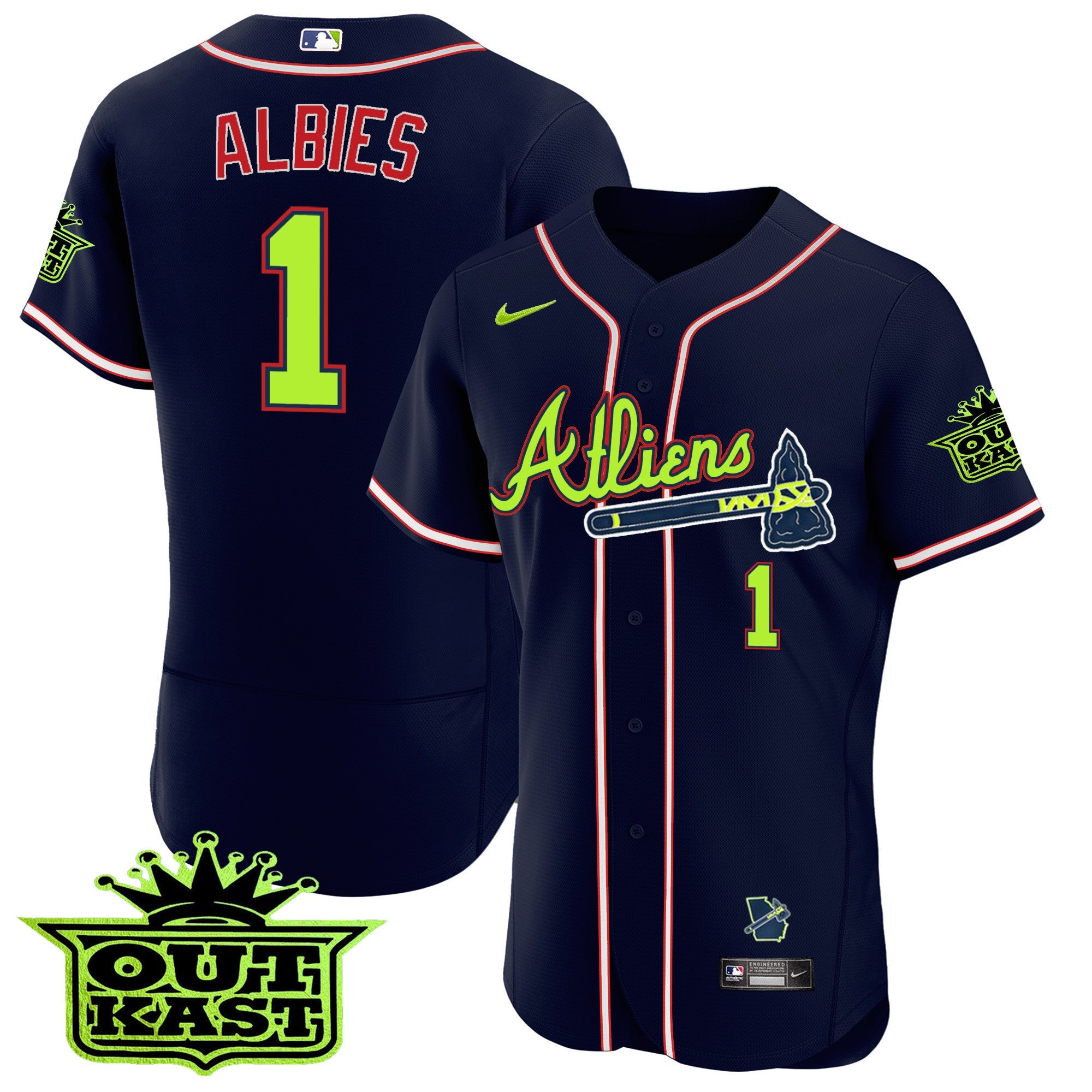Men’s Atlanta Atliens Flex Base Jersey V3