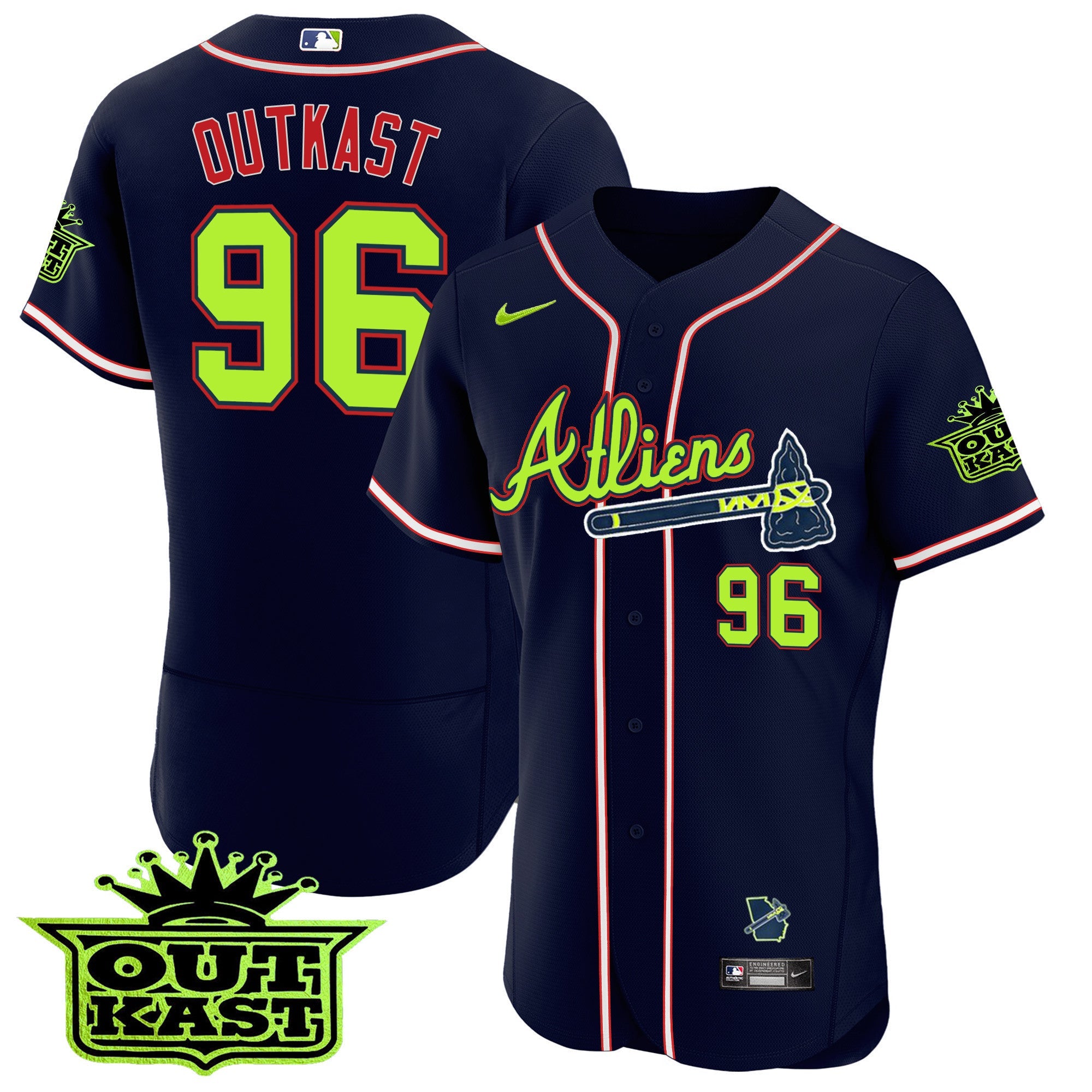 Men’s Atlanta Atliens Flex Base Jersey V3