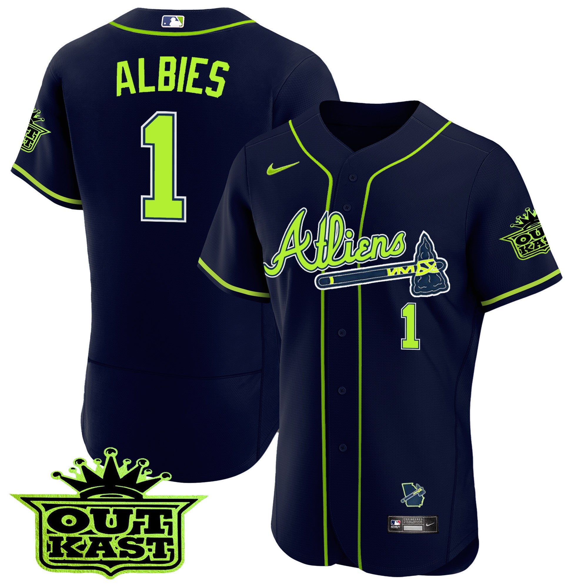 Men’s Atlanta Atliens Flex Base Jersey V3