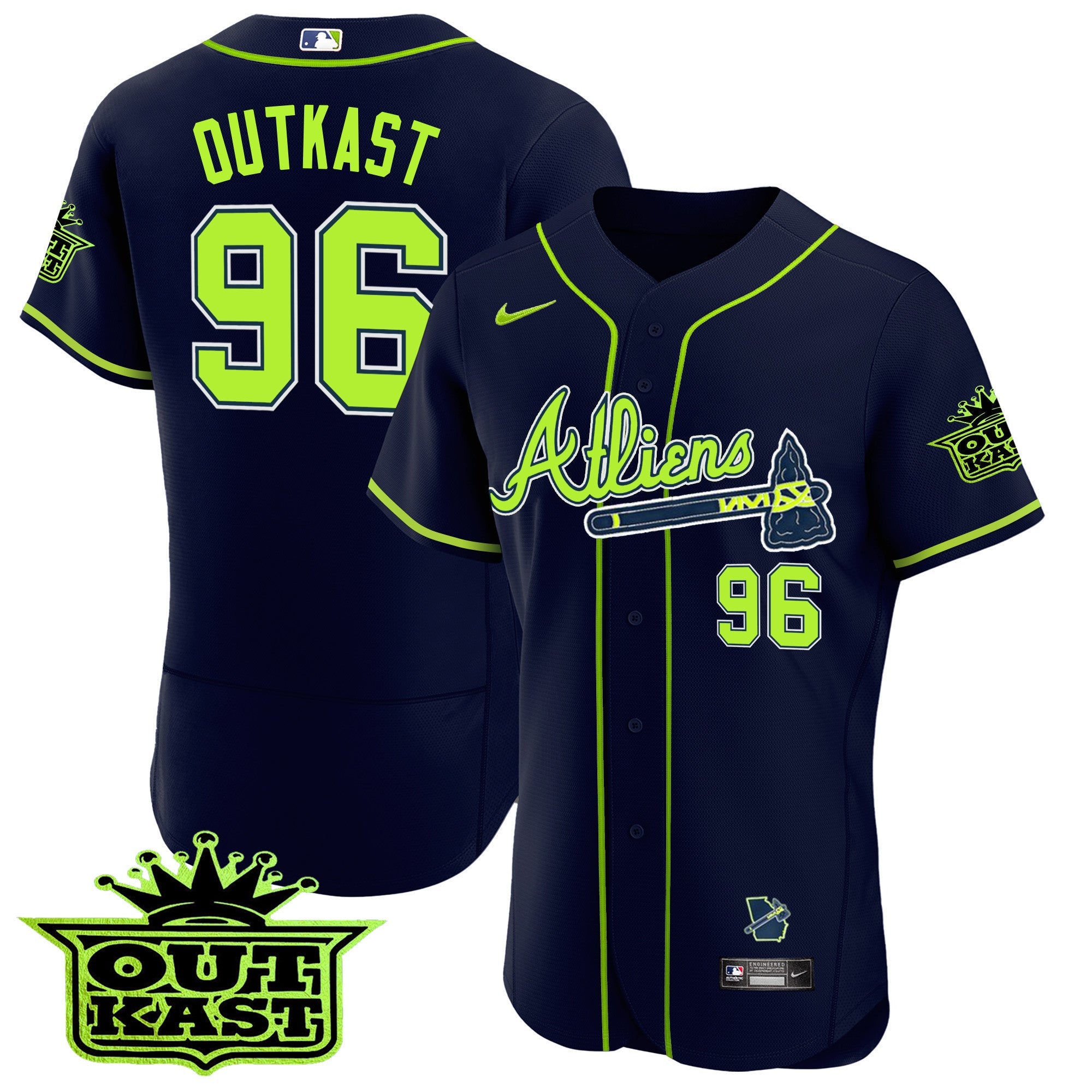 Men’s Atlanta Atliens Flex Base Jersey V3