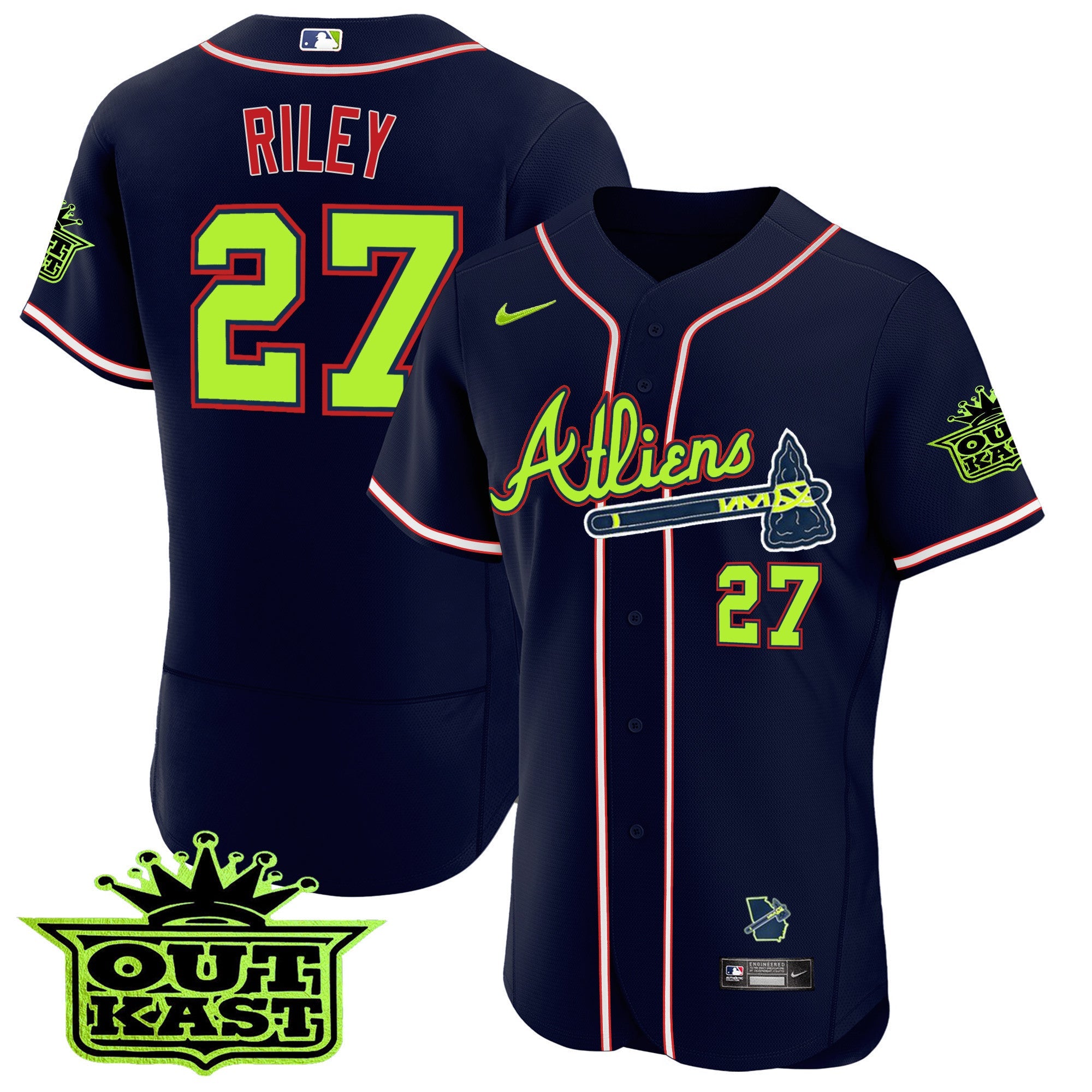 Men’s Atlanta Atliens Flex Base Jersey V3