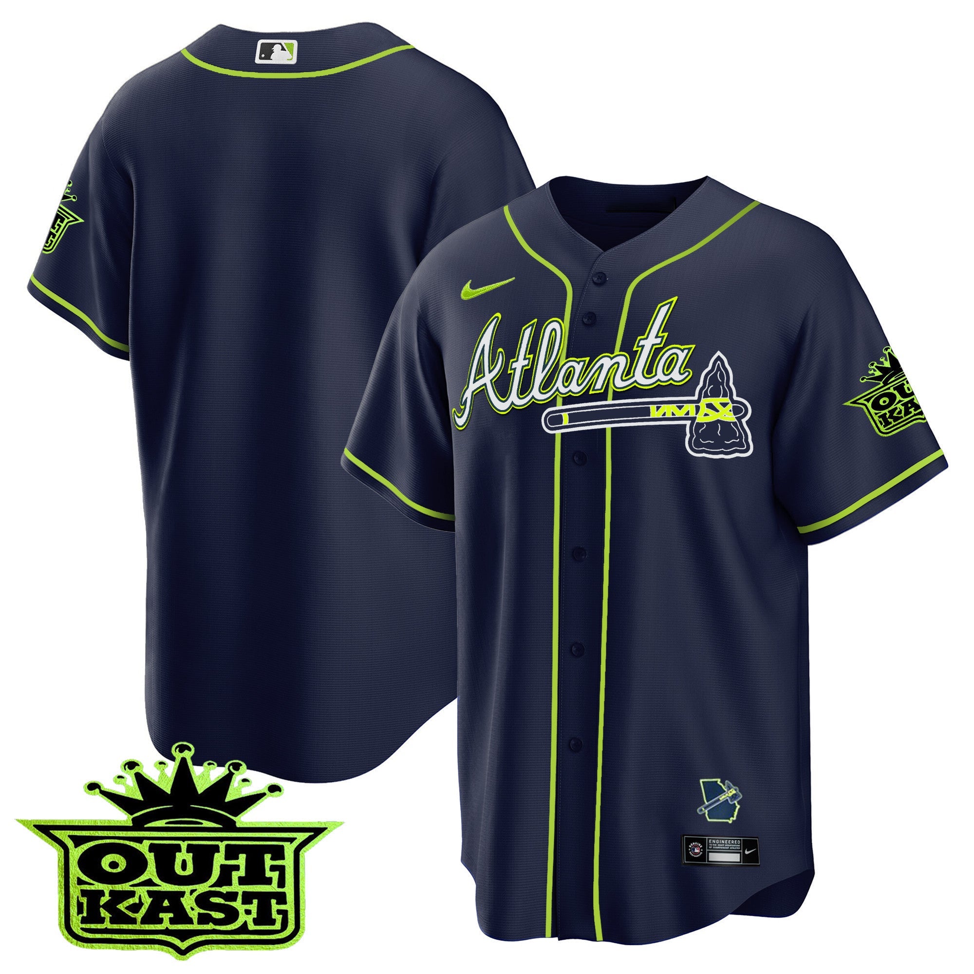 Men’s Atlanta Outkast Cool Base Jersey V3
