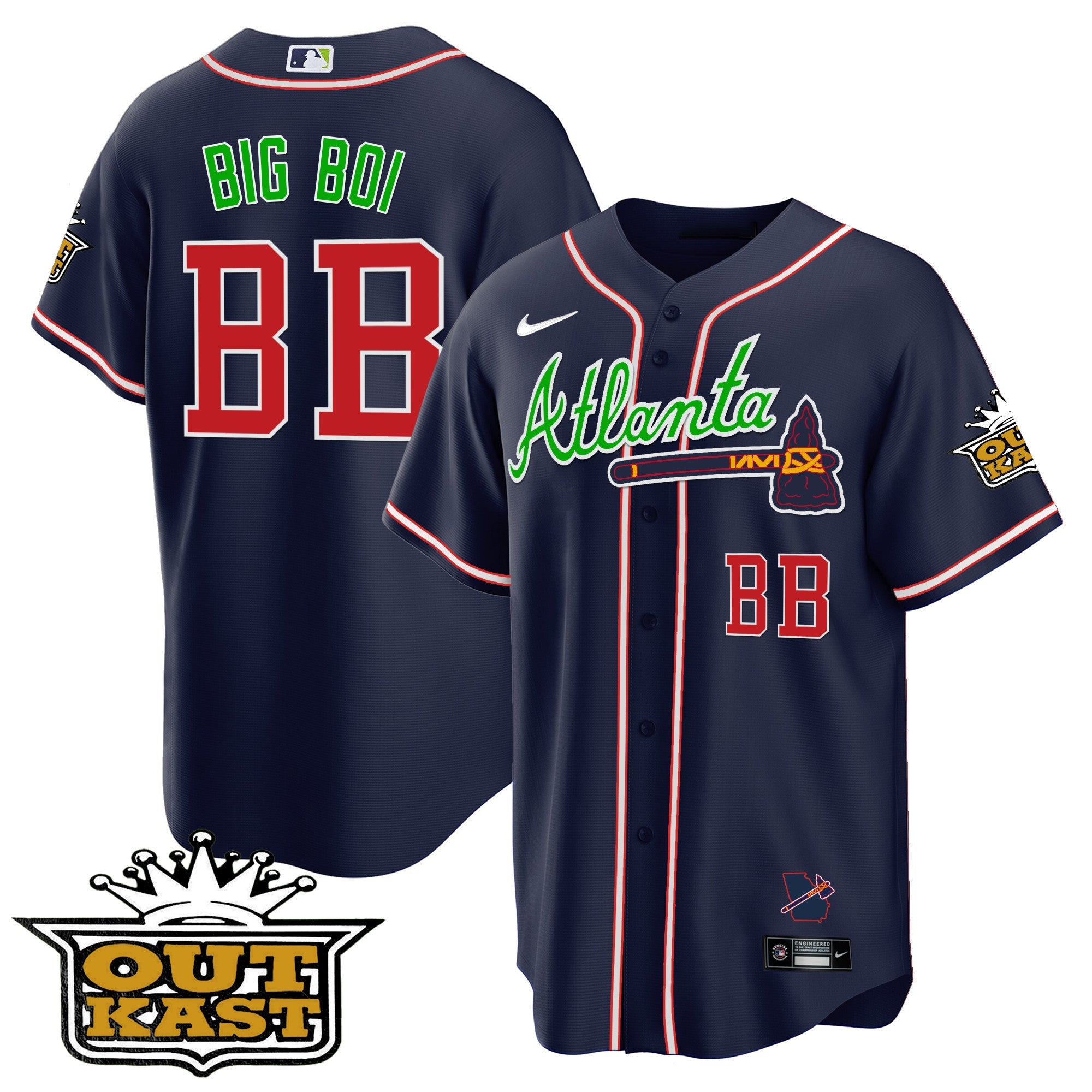 Men’s Atlanta Outkast Cool Base Jersey V3