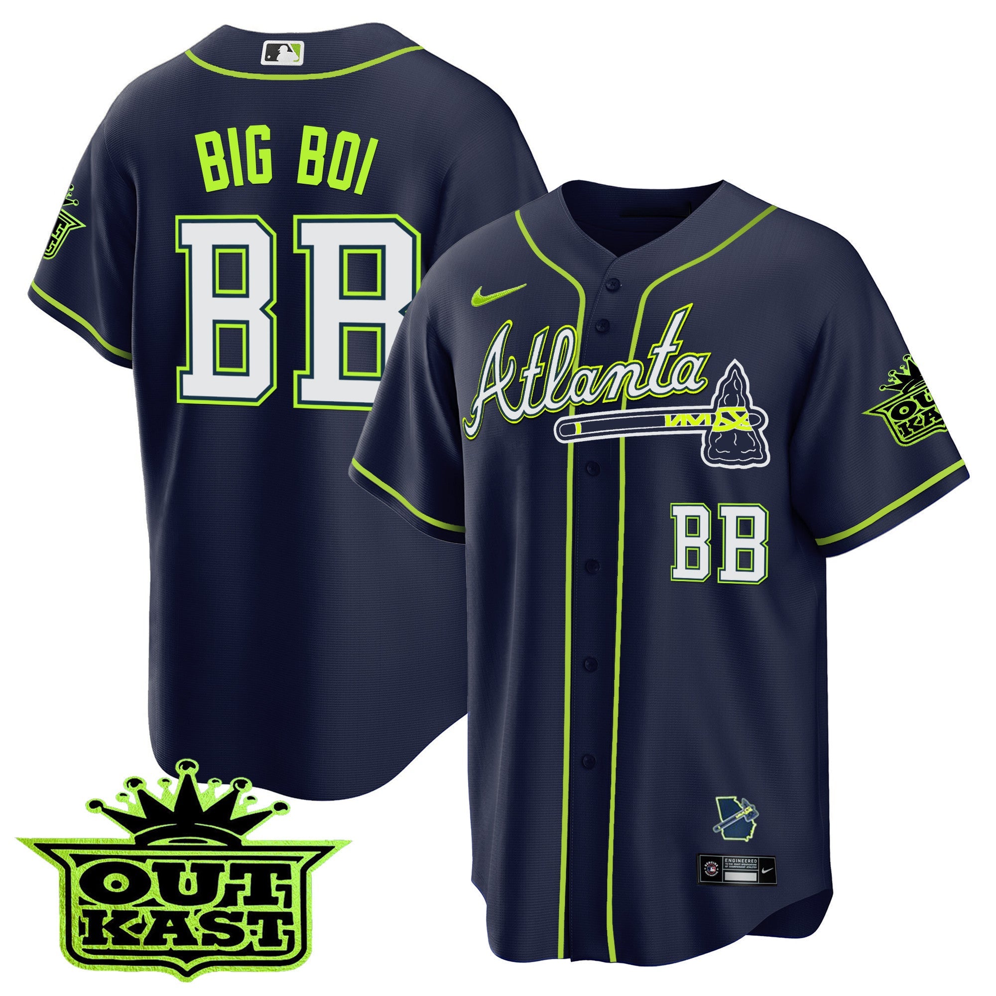 Men’s Atlanta Outkast Cool Base Jersey V3