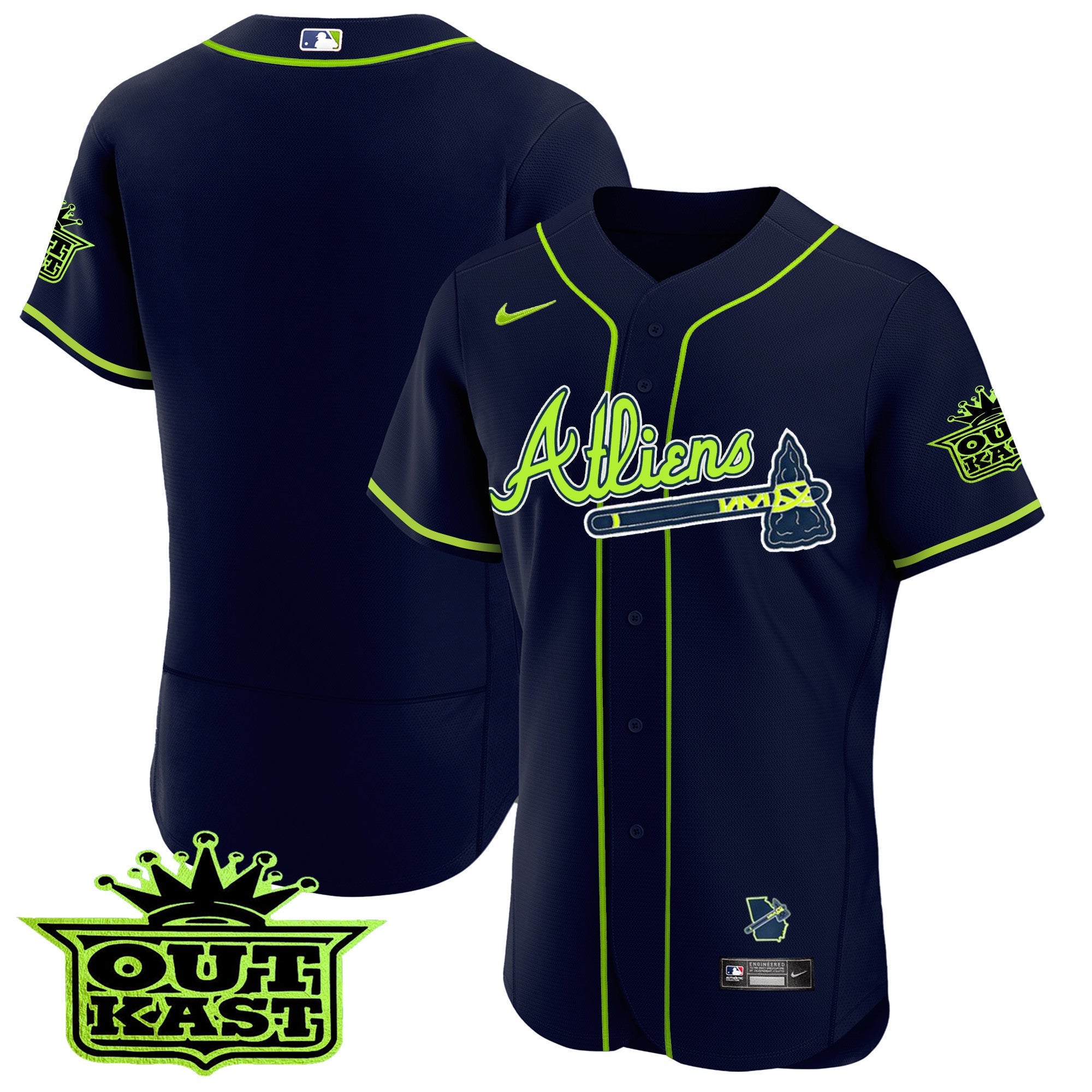 Men’s Atlanta Atliens Flex Base Jersey V3