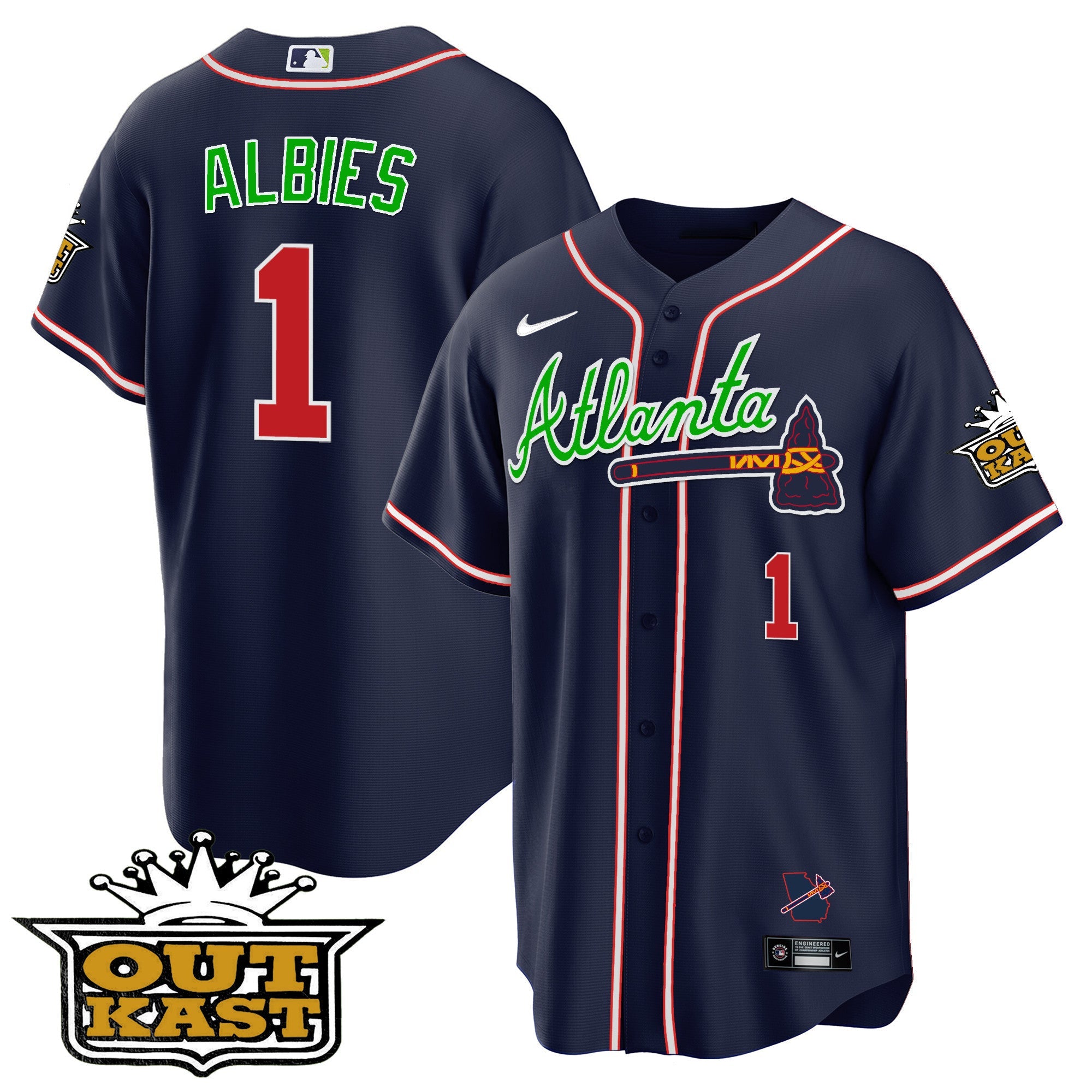 Men’s Atlanta Outkast Cool Base Jersey V3