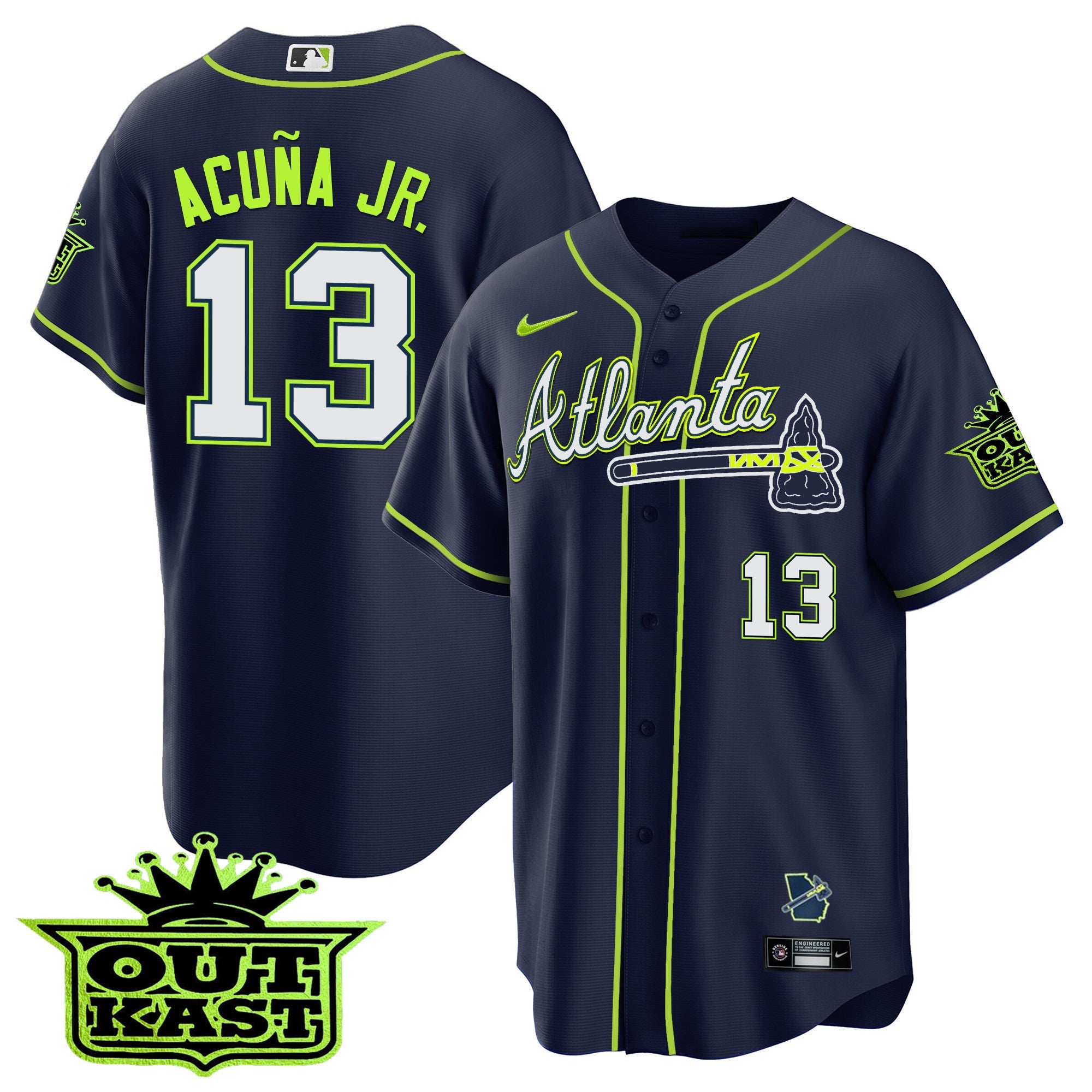 Men’s Atlanta Outkast Cool Base Jersey V3