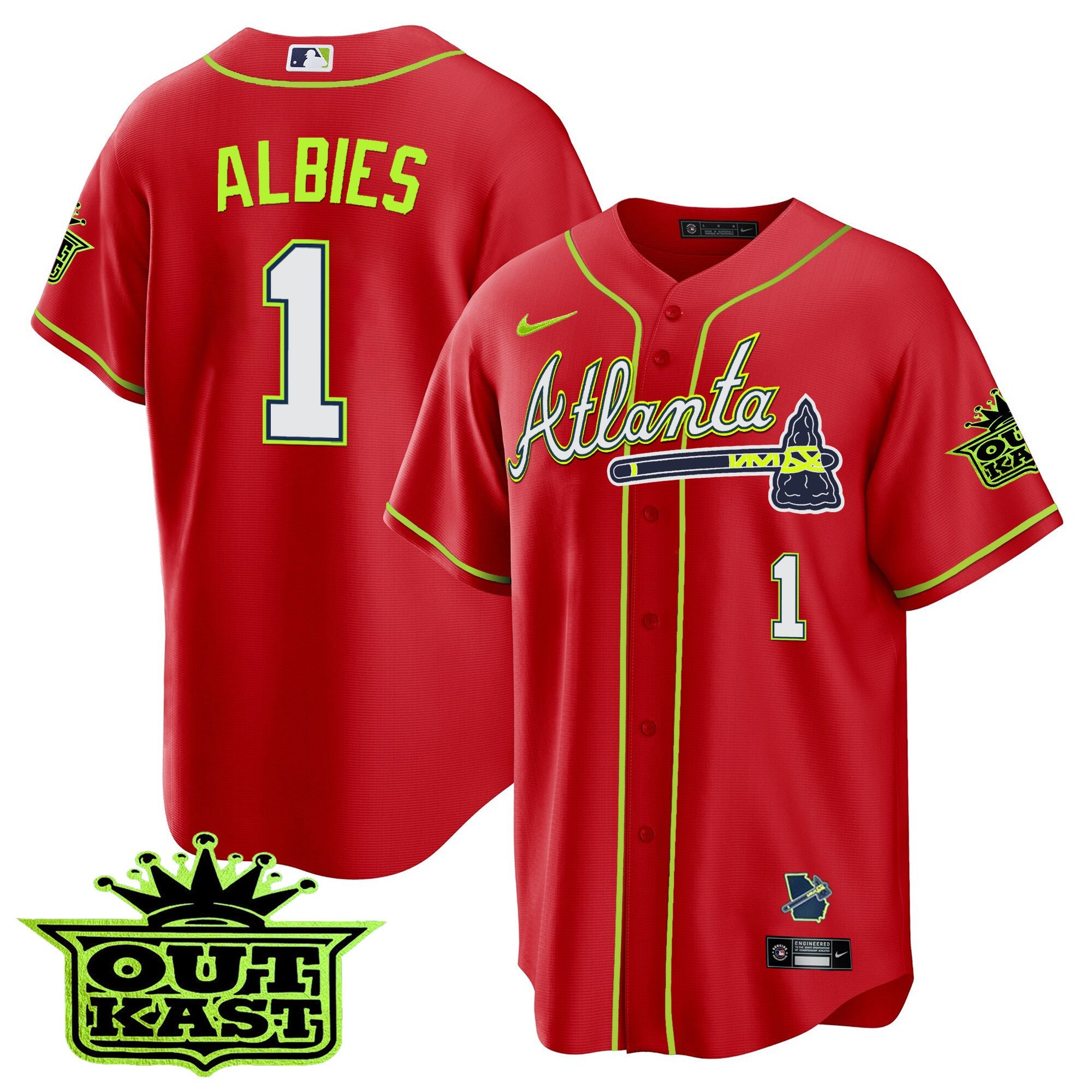 Men’s Atlanta Outkast Cool Base Jersey V3