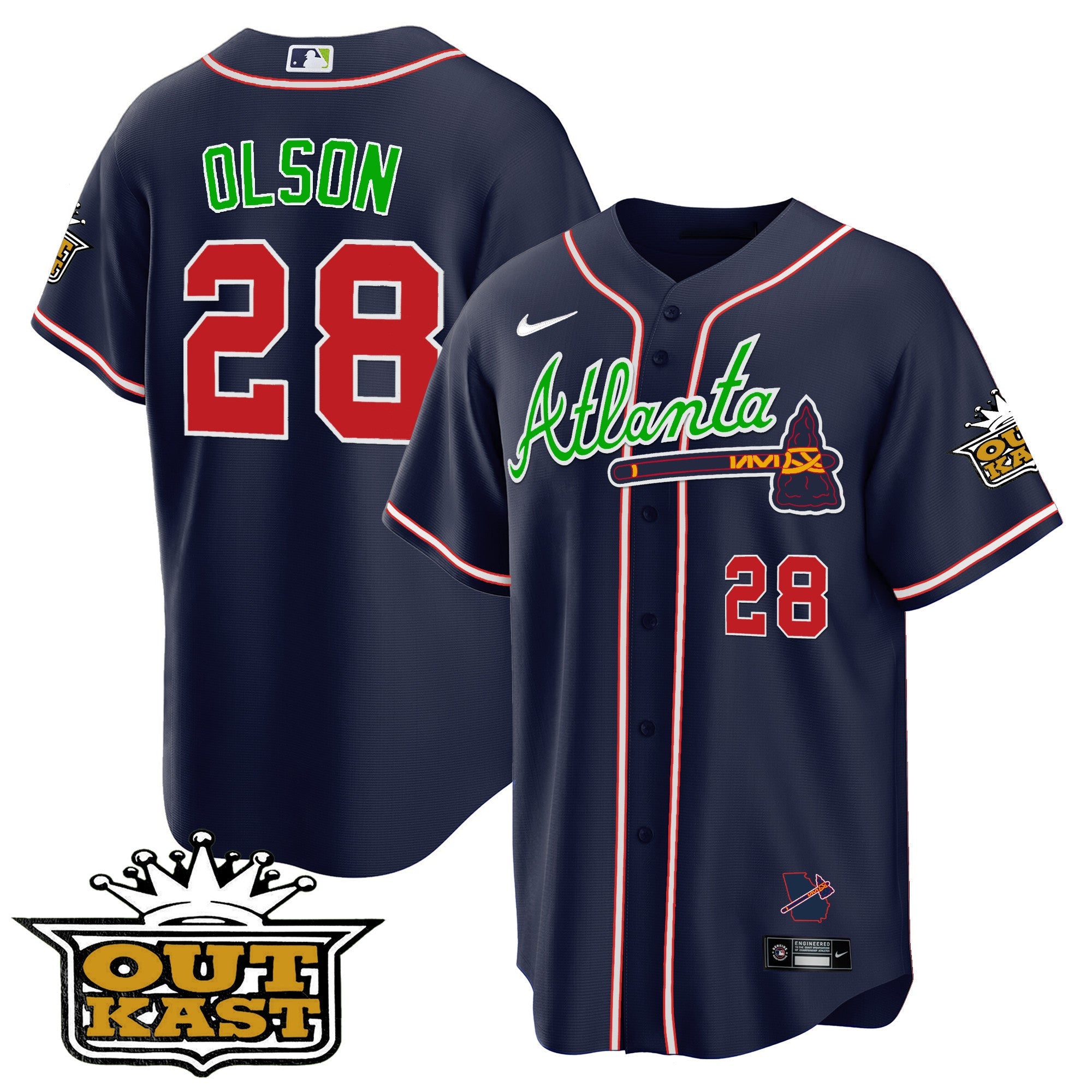 Men’s Atlanta Outkast Cool Base Jersey V3