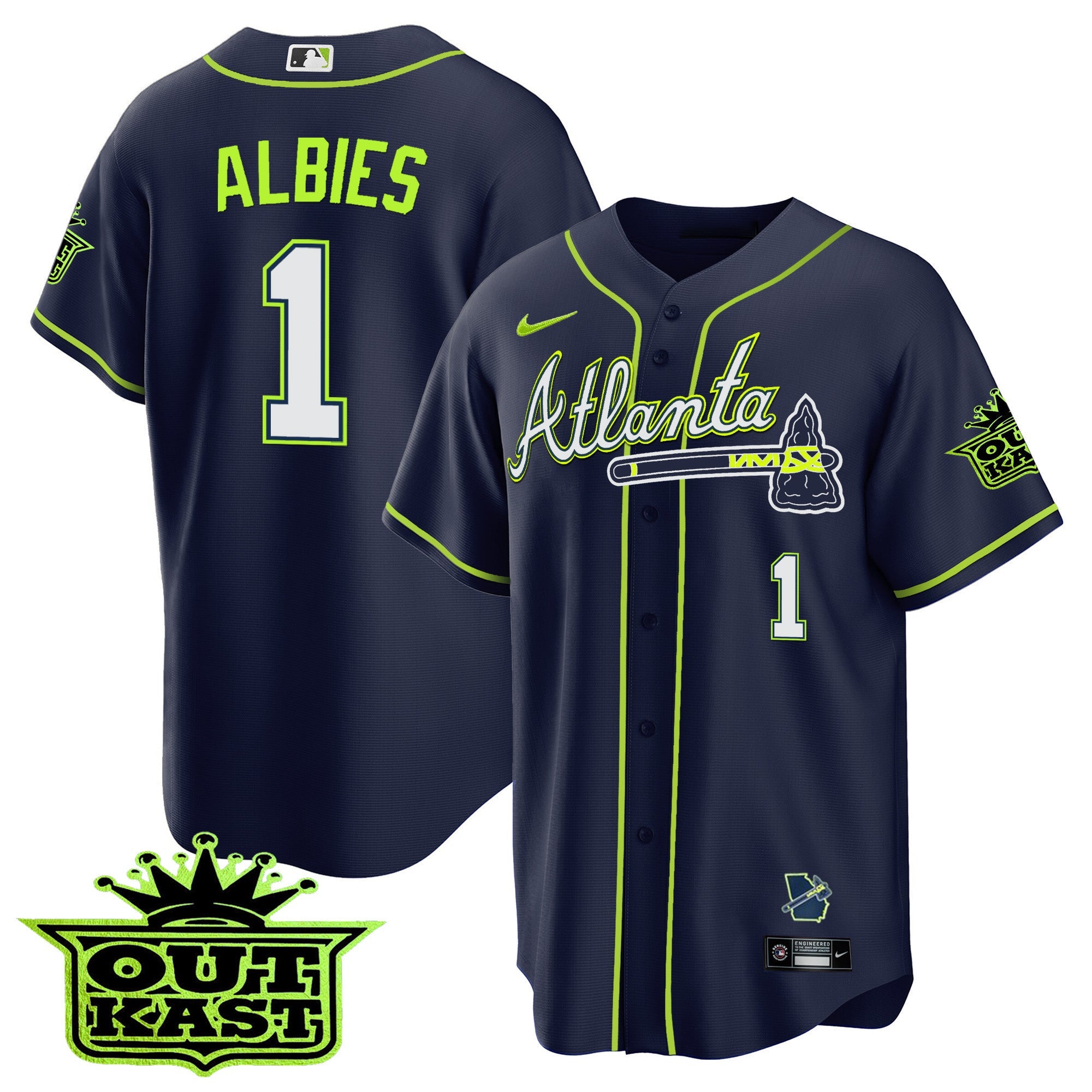 Men’s Atlanta Outkast Cool Base Jersey V3