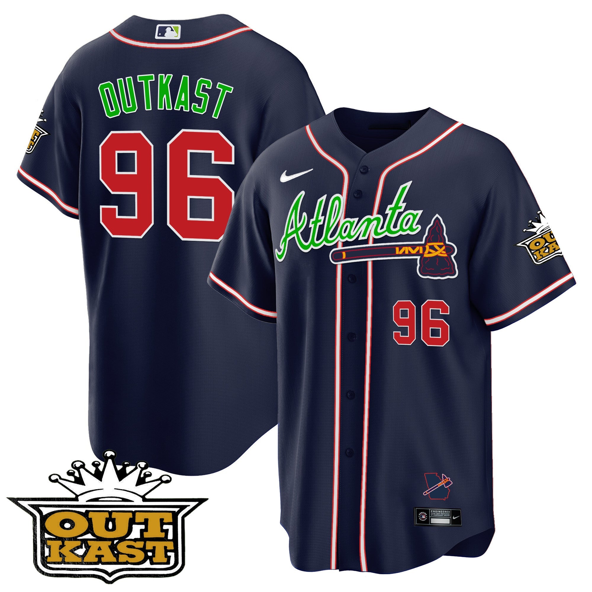 Men’s Atlanta Outkast Cool Base Jersey V3