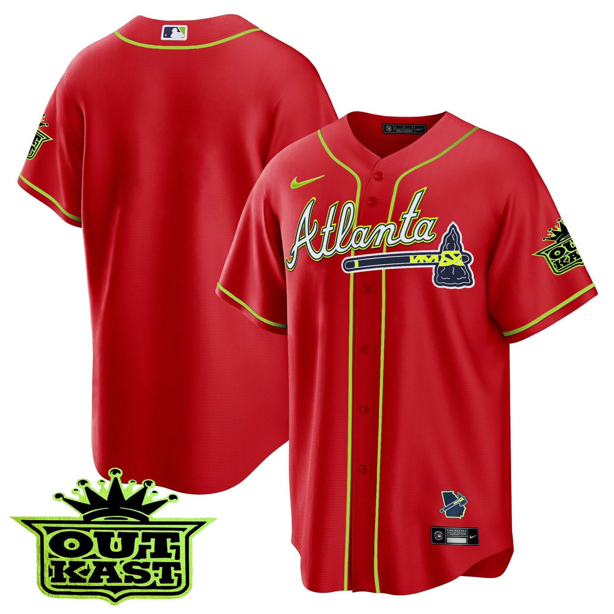 Men’s Atlanta Outkast Cool Base Jersey V3