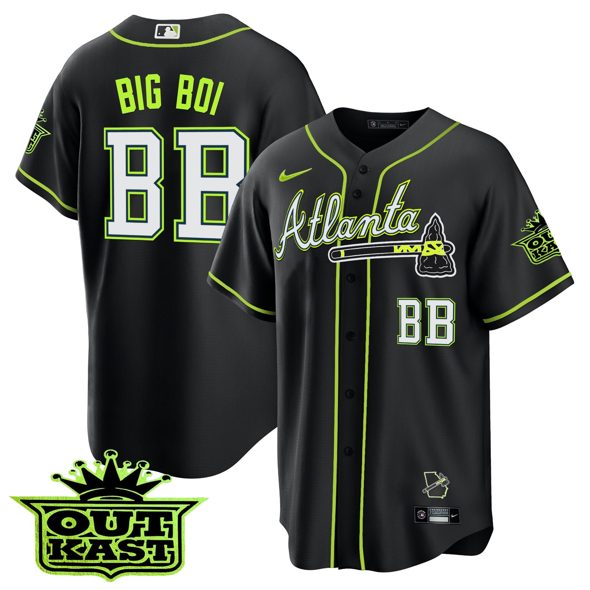 Men’s Atlanta Outkast Cool Base Jersey V3