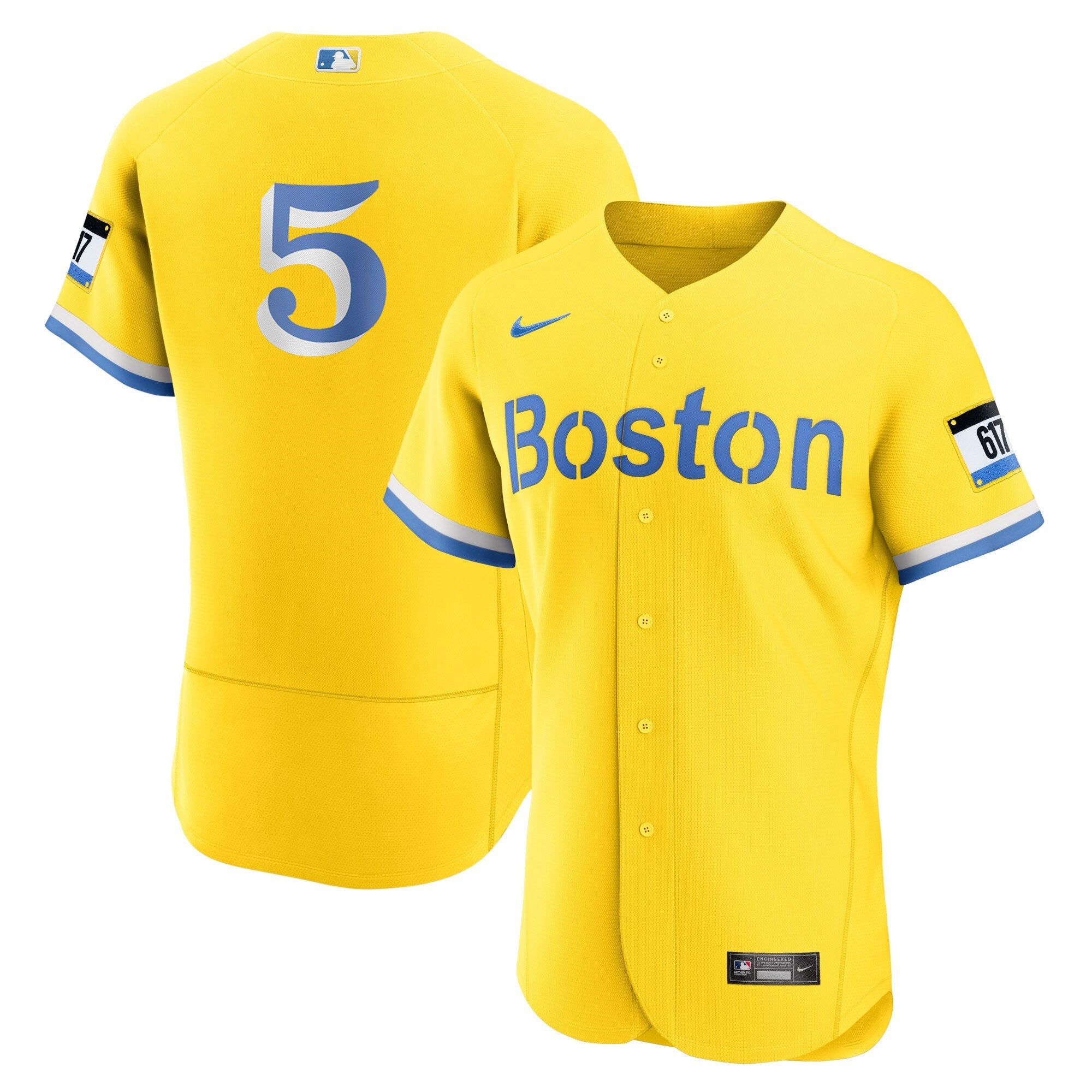 Men’s Boston Yellow Jersey