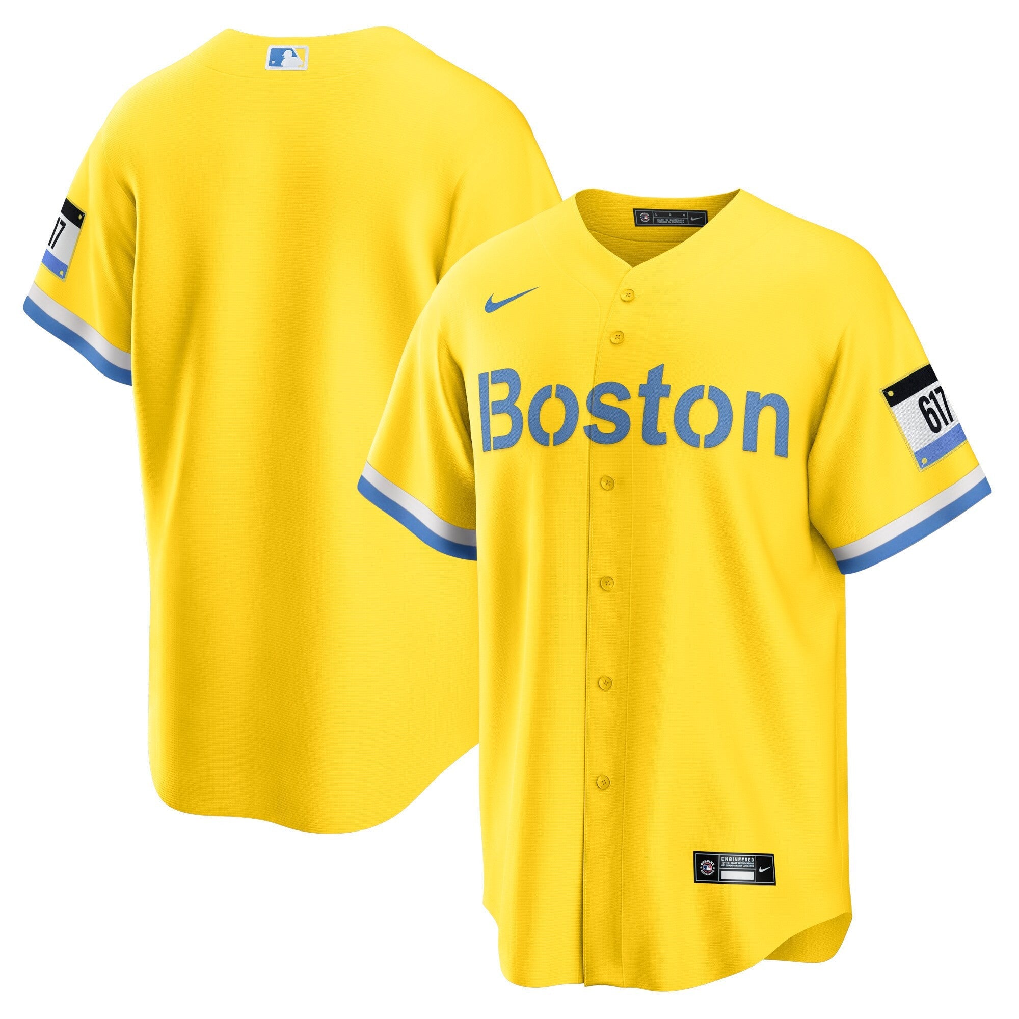 Men’s Boston Yellow Jersey