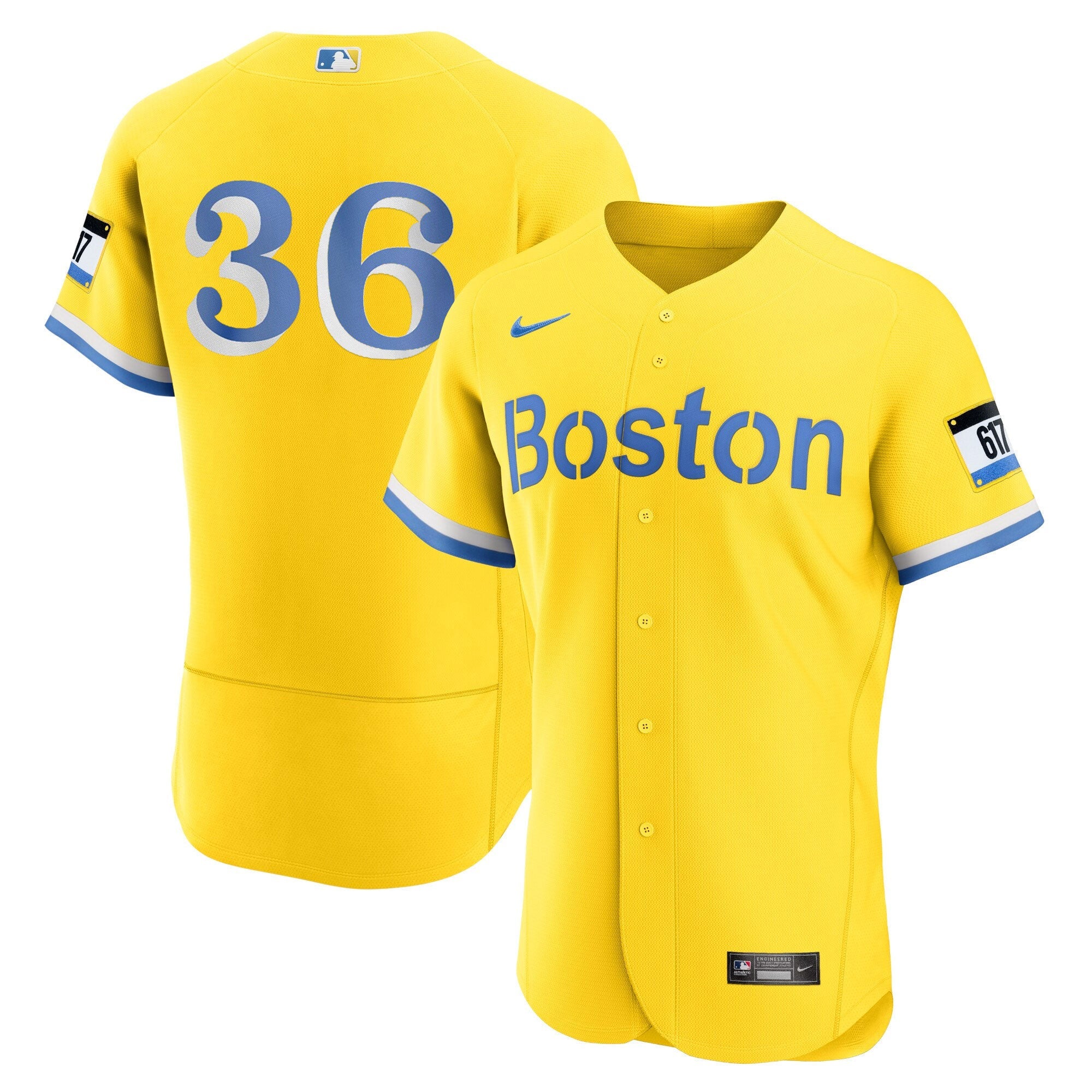 Men’s Boston Yellow Jersey