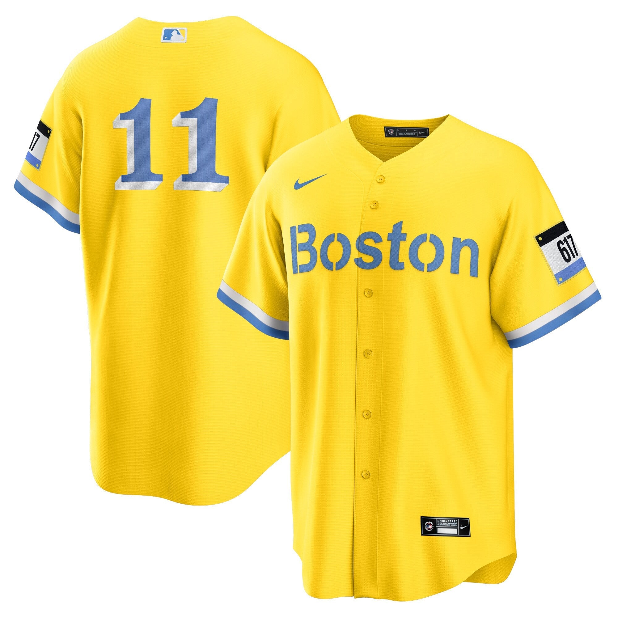 Men’s Boston Yellow Jersey