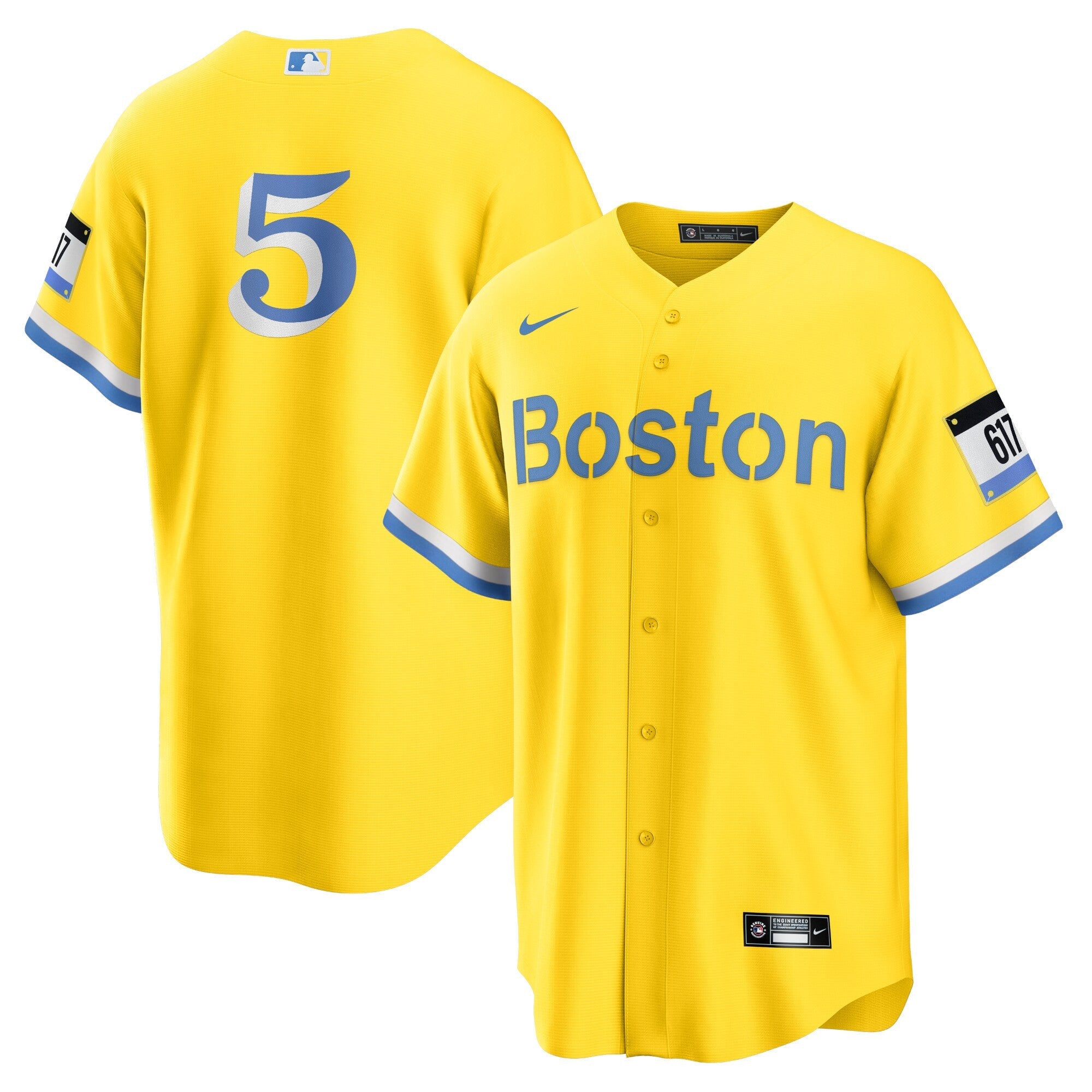 Youth’s Boston Yellow Jersey