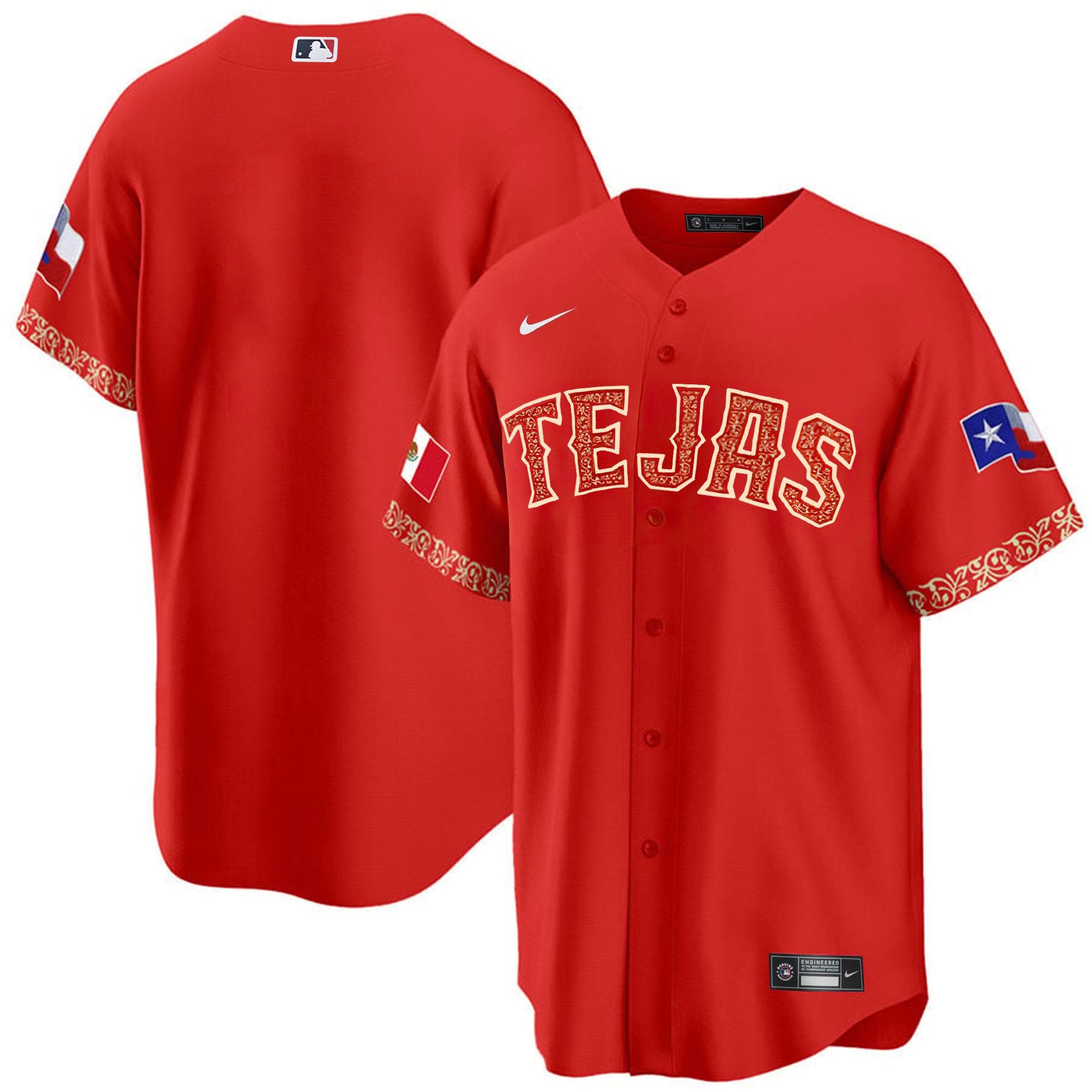 Men’s Texas Mexican Cool Base Jersey