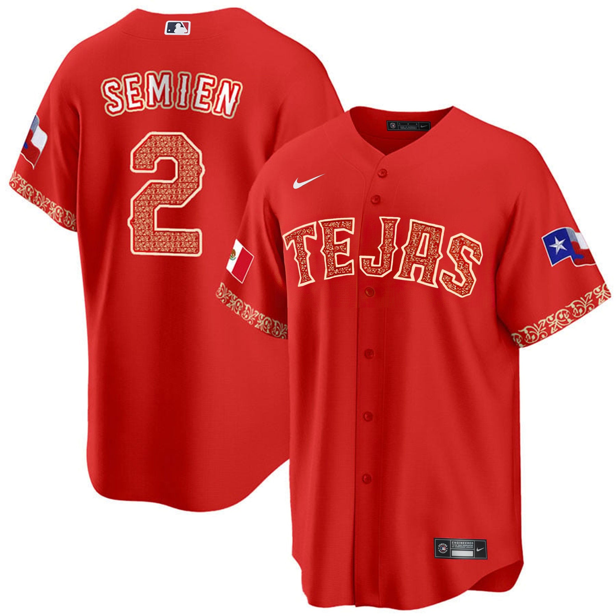 Men’s Texas Mexican Cool Base Jersey