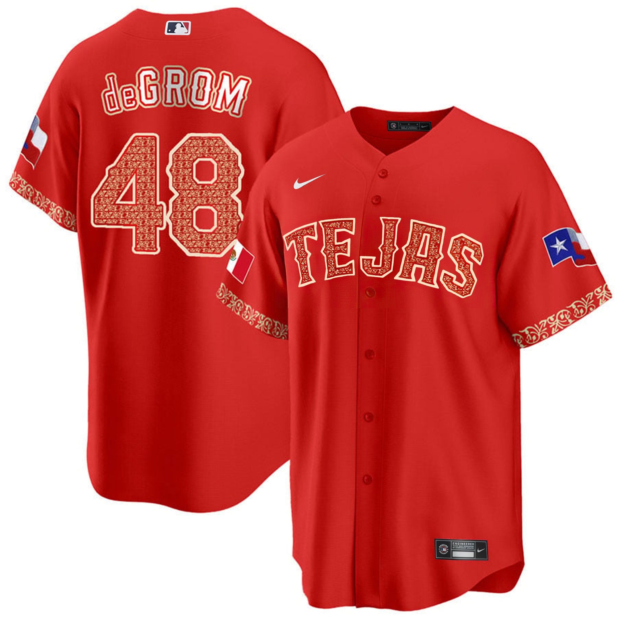 Men’s Texas Mexican Cool Base Jersey