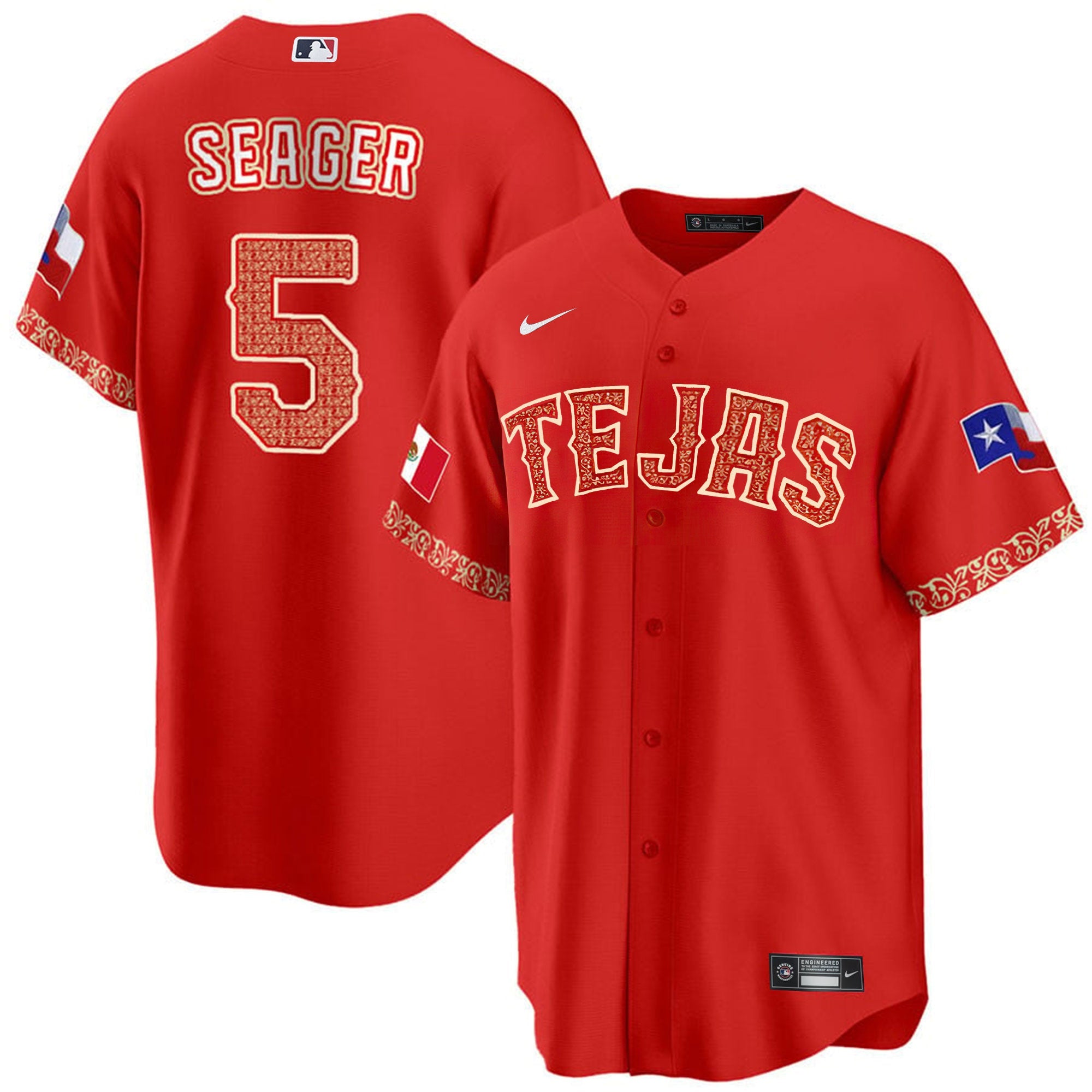 Men’s Texas Mexican Cool Base Jersey