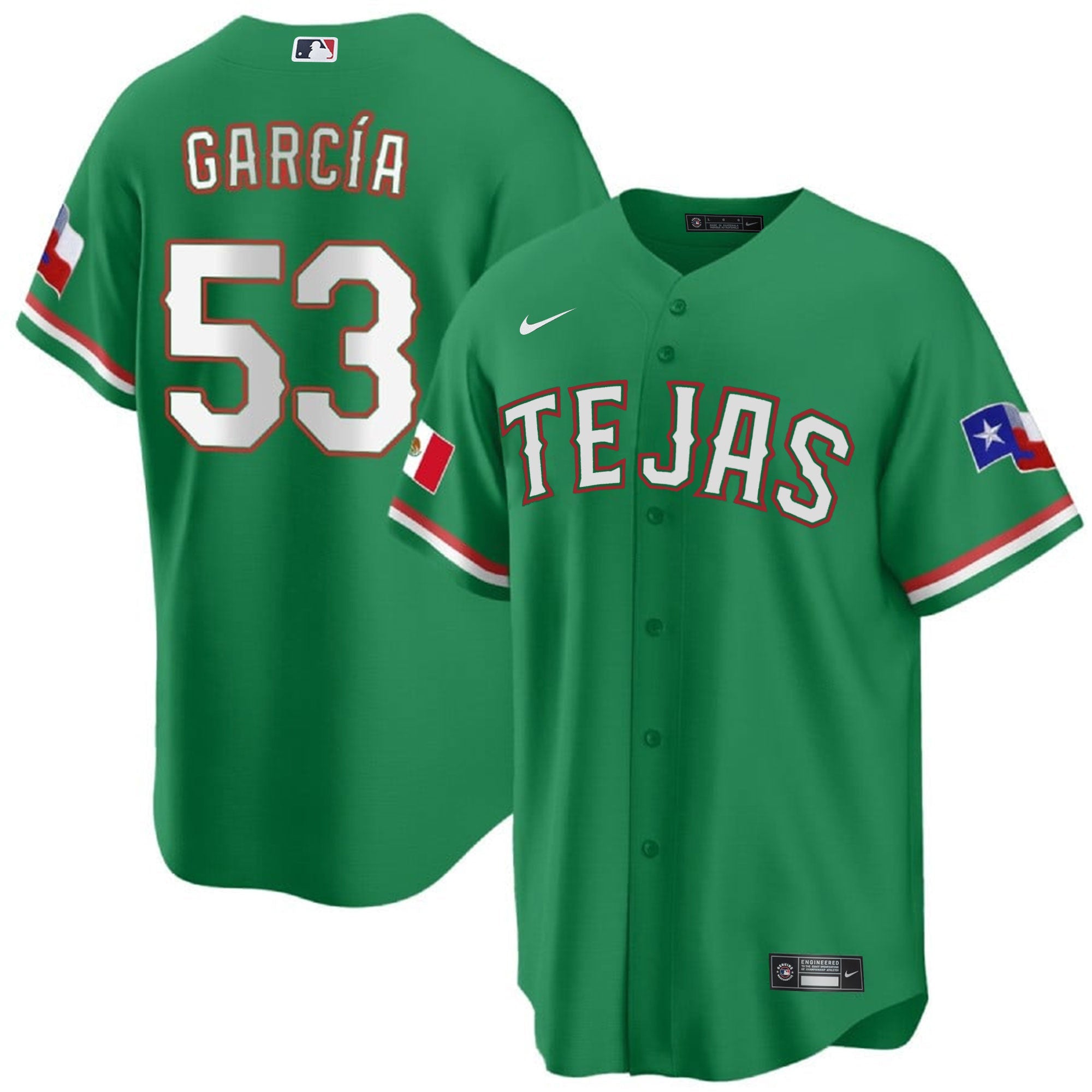 Men’s Texas Mexican Cool Base Jersey