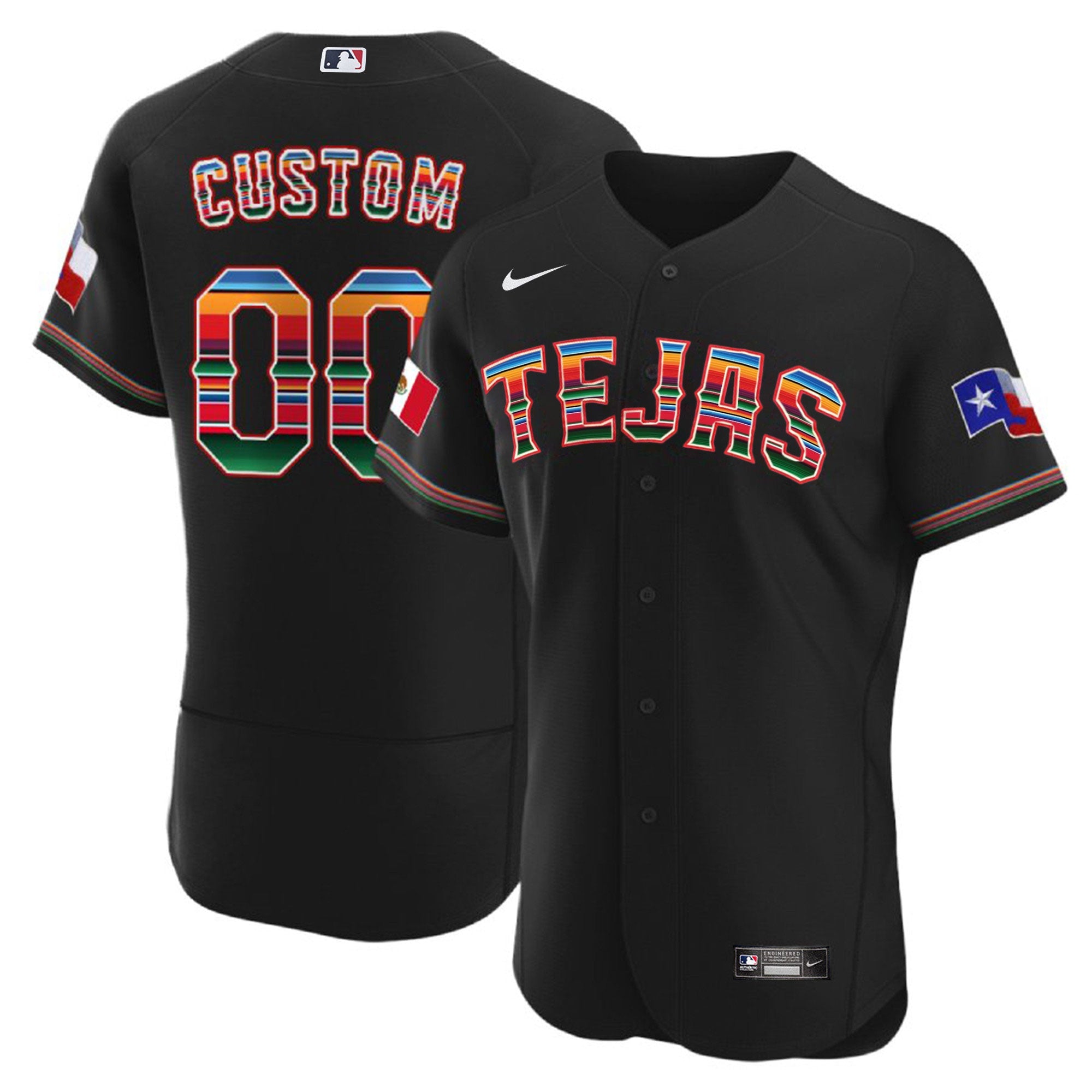 Texas Mexican Custom Jersey V2