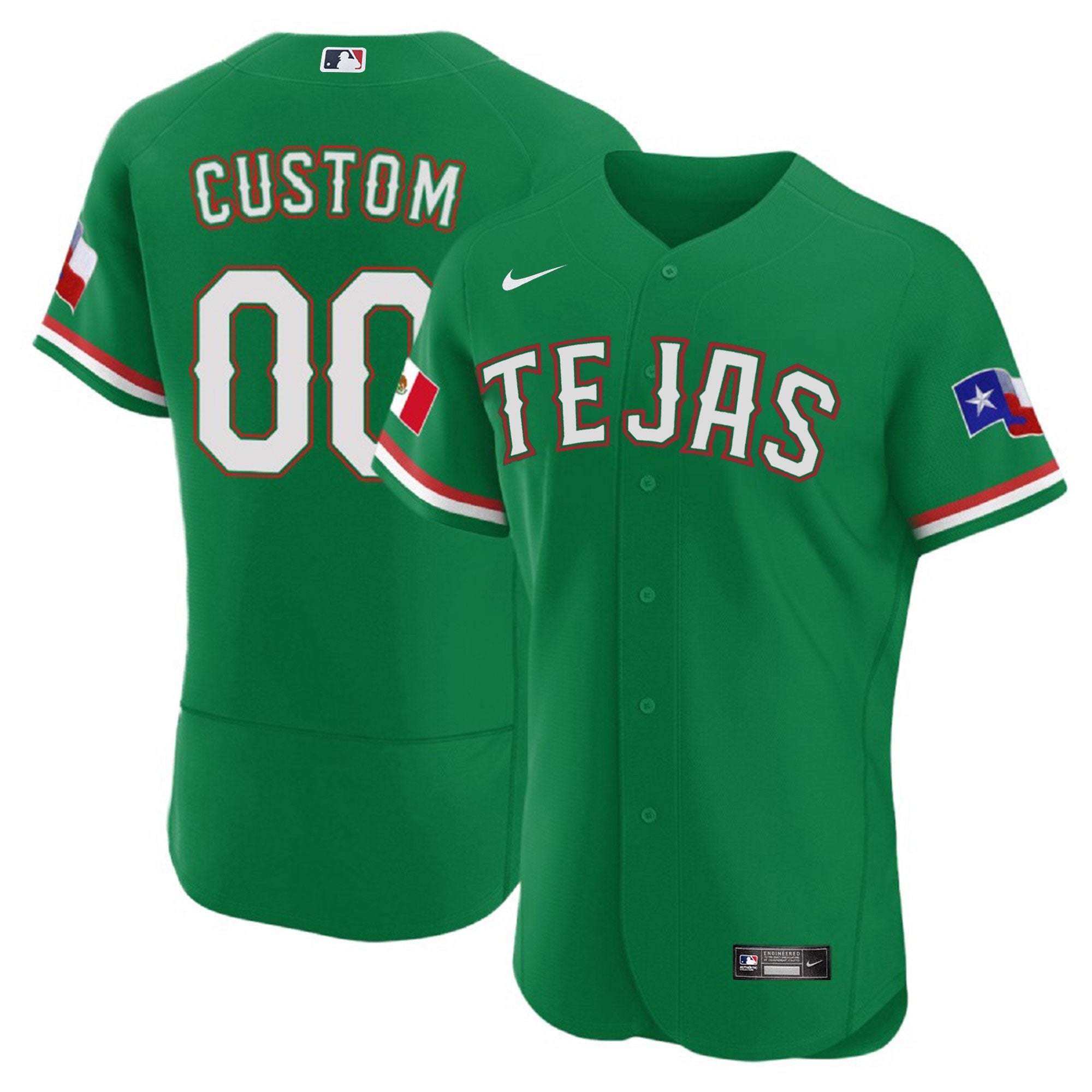 Texas Mexican Custom Jersey V2