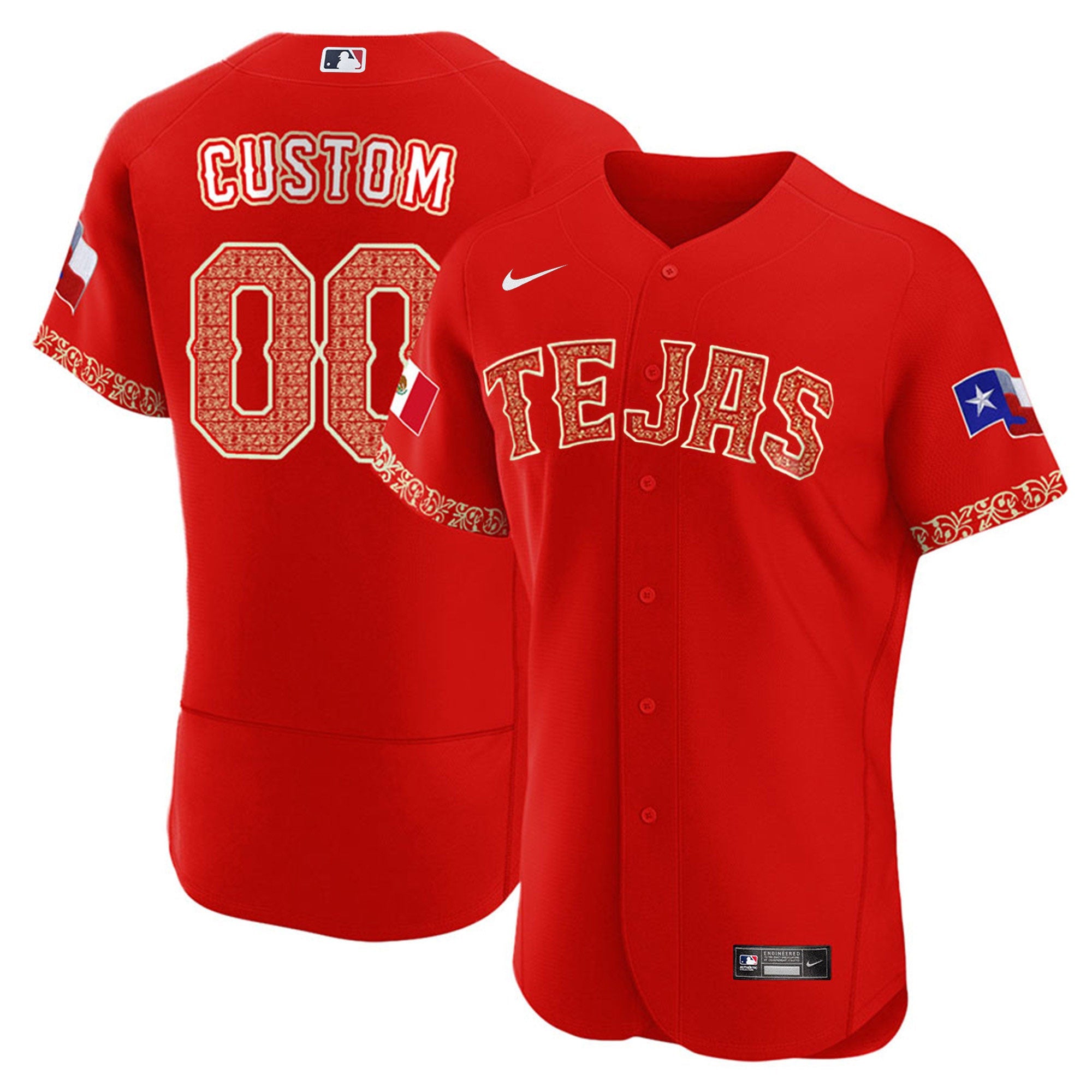 Texas Mexican Custom Jersey