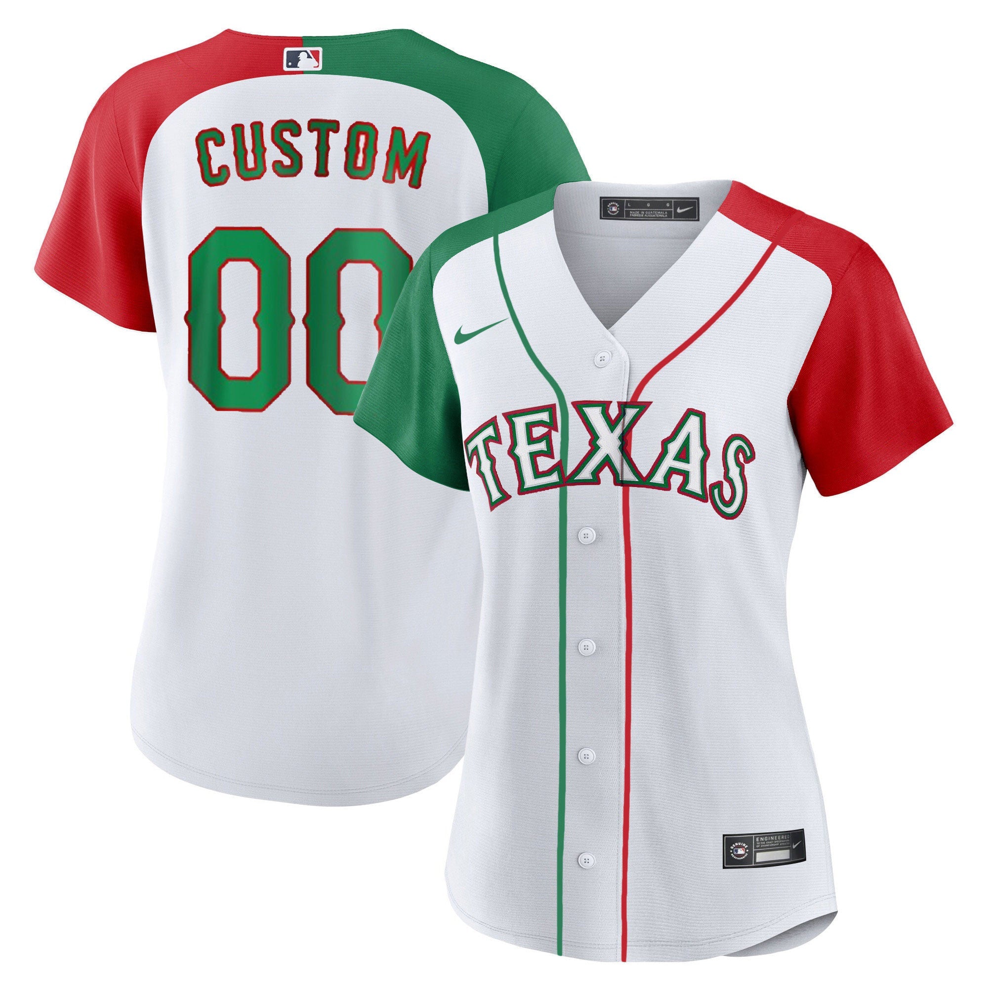 Texas Mexican Custom Jersey V2