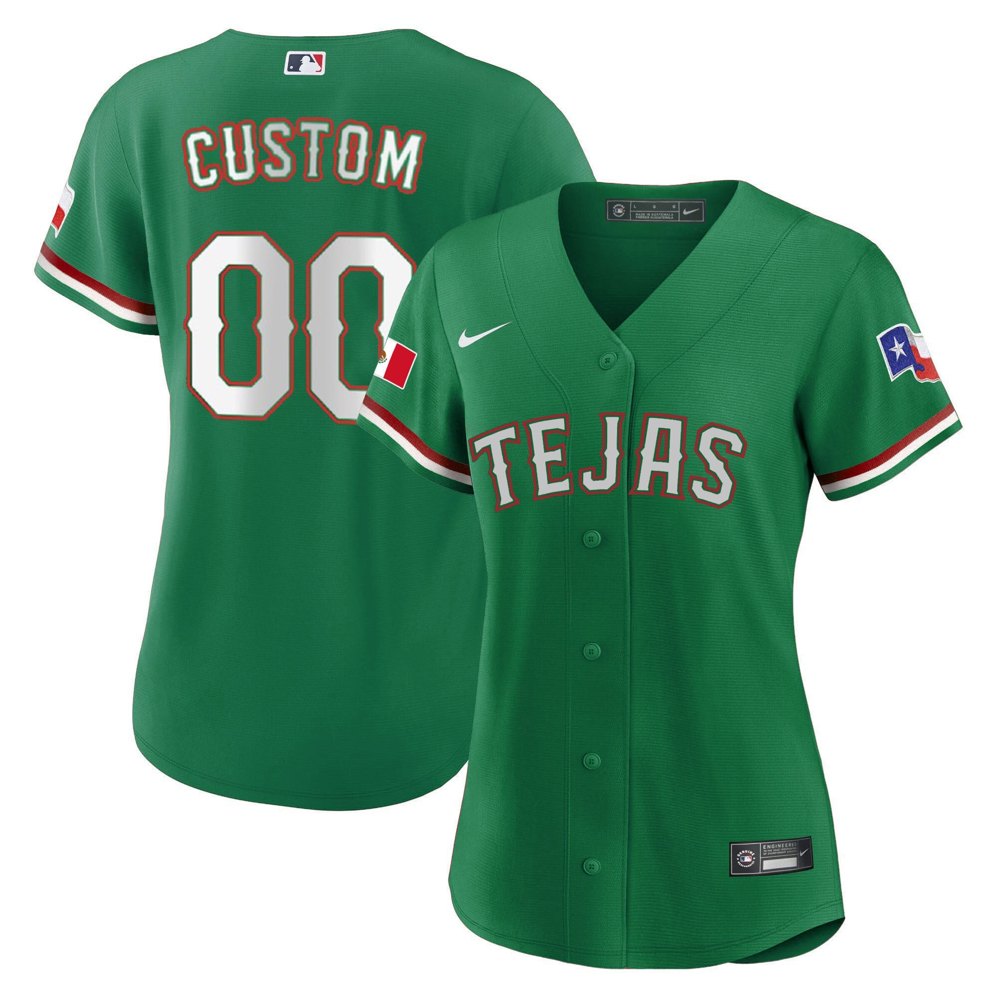 Texas Mexican Custom Jersey
