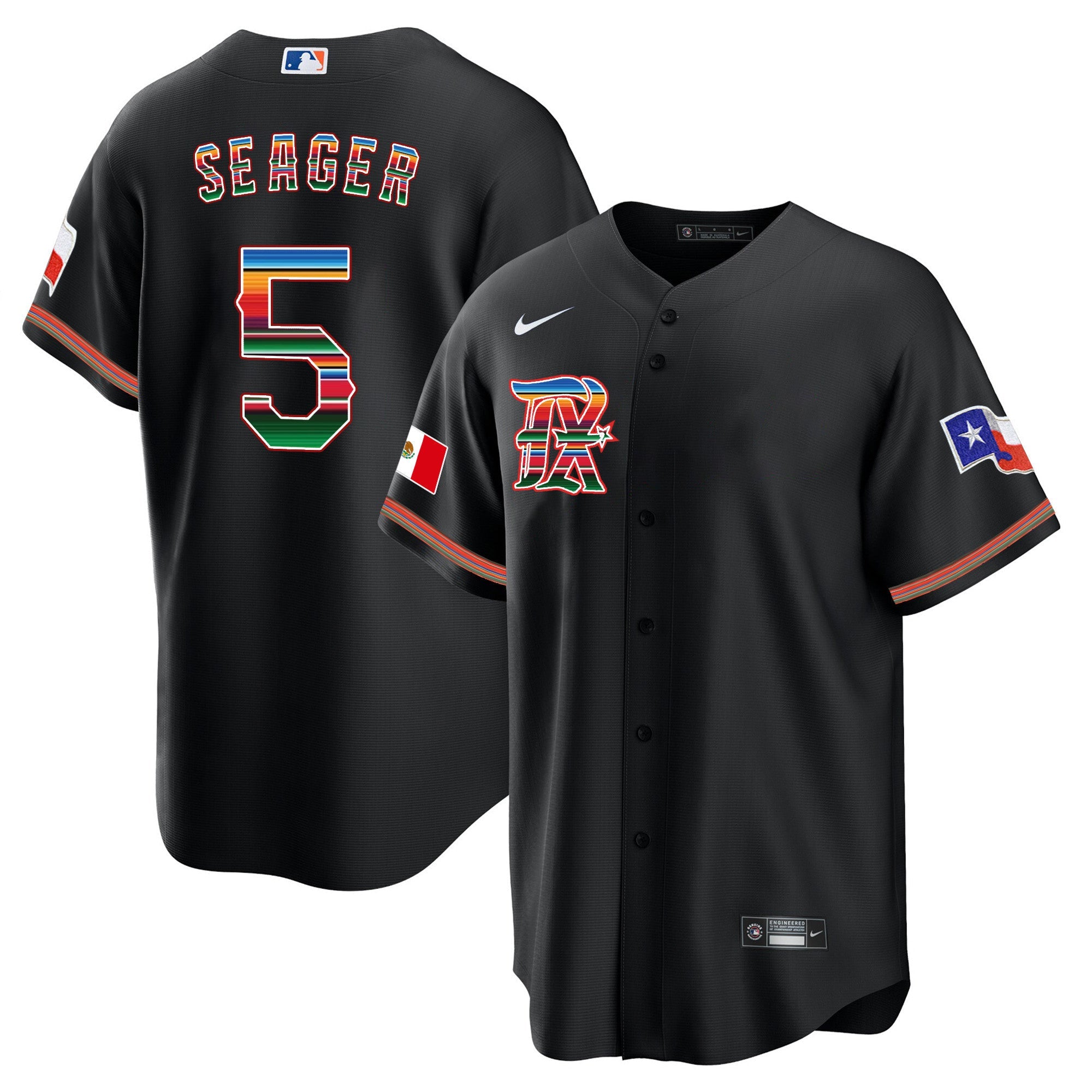 Men’s Texas Mexican Heritage Night Cool Base Jersey – City Connect