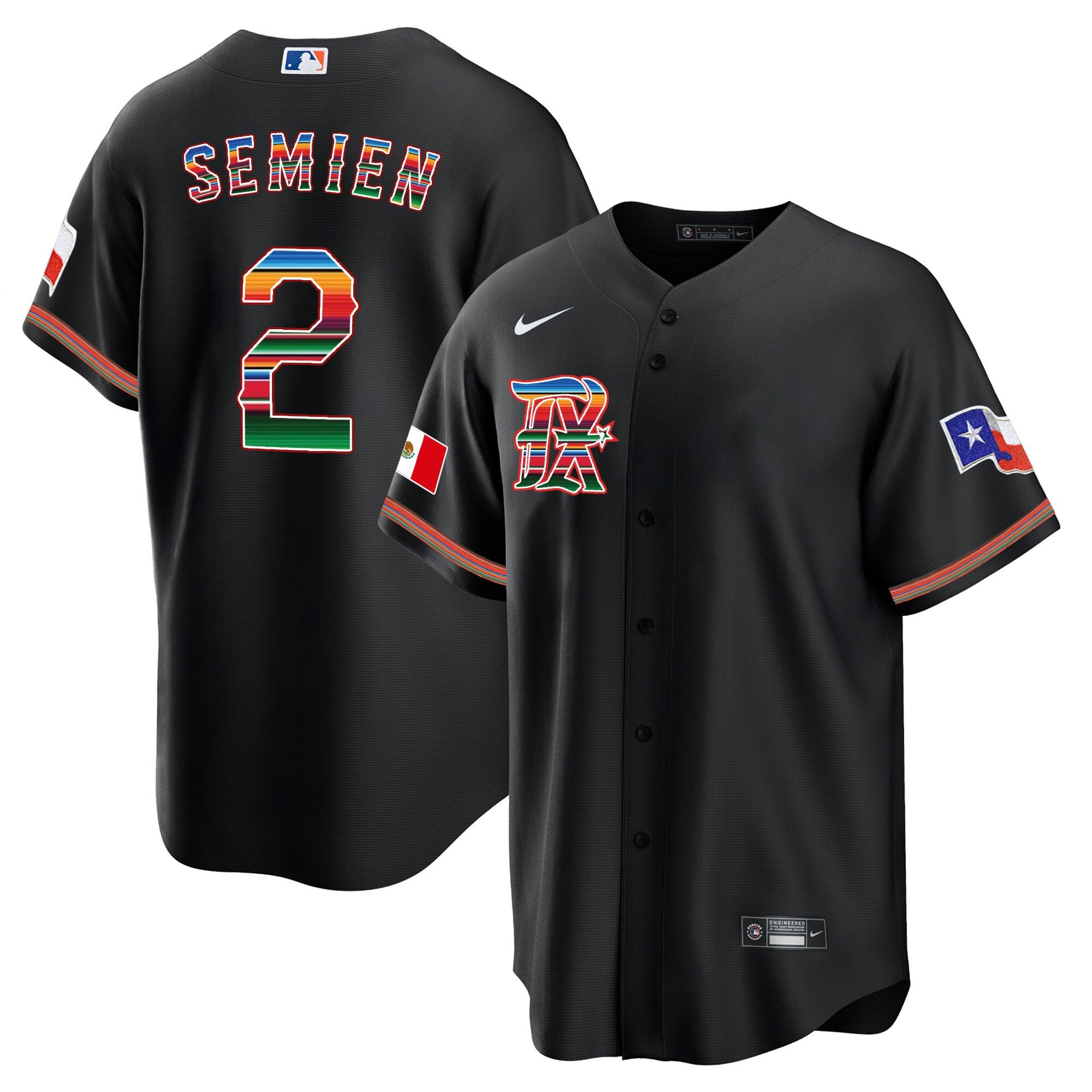 Men’s Texas Mexican Heritage Night Cool Base Jersey – City Connect
