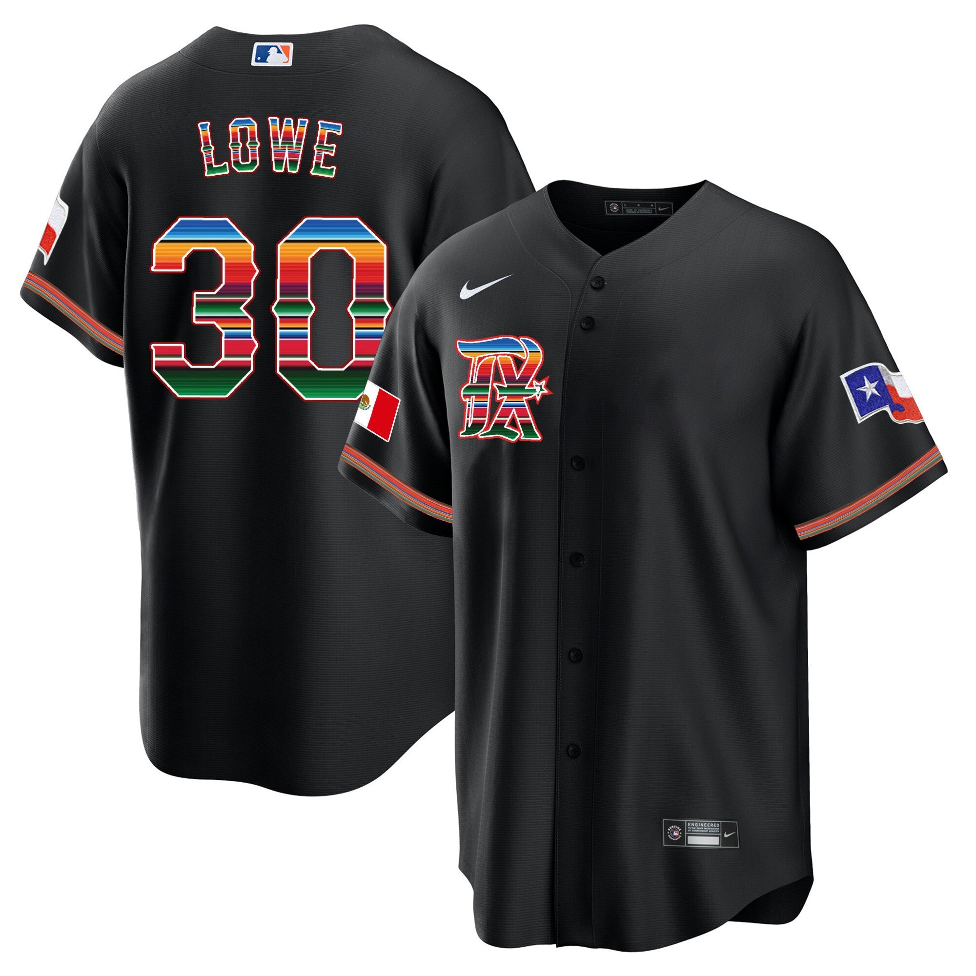 Men’s Texas Mexican Heritage Night Cool Base Jersey – City Connect