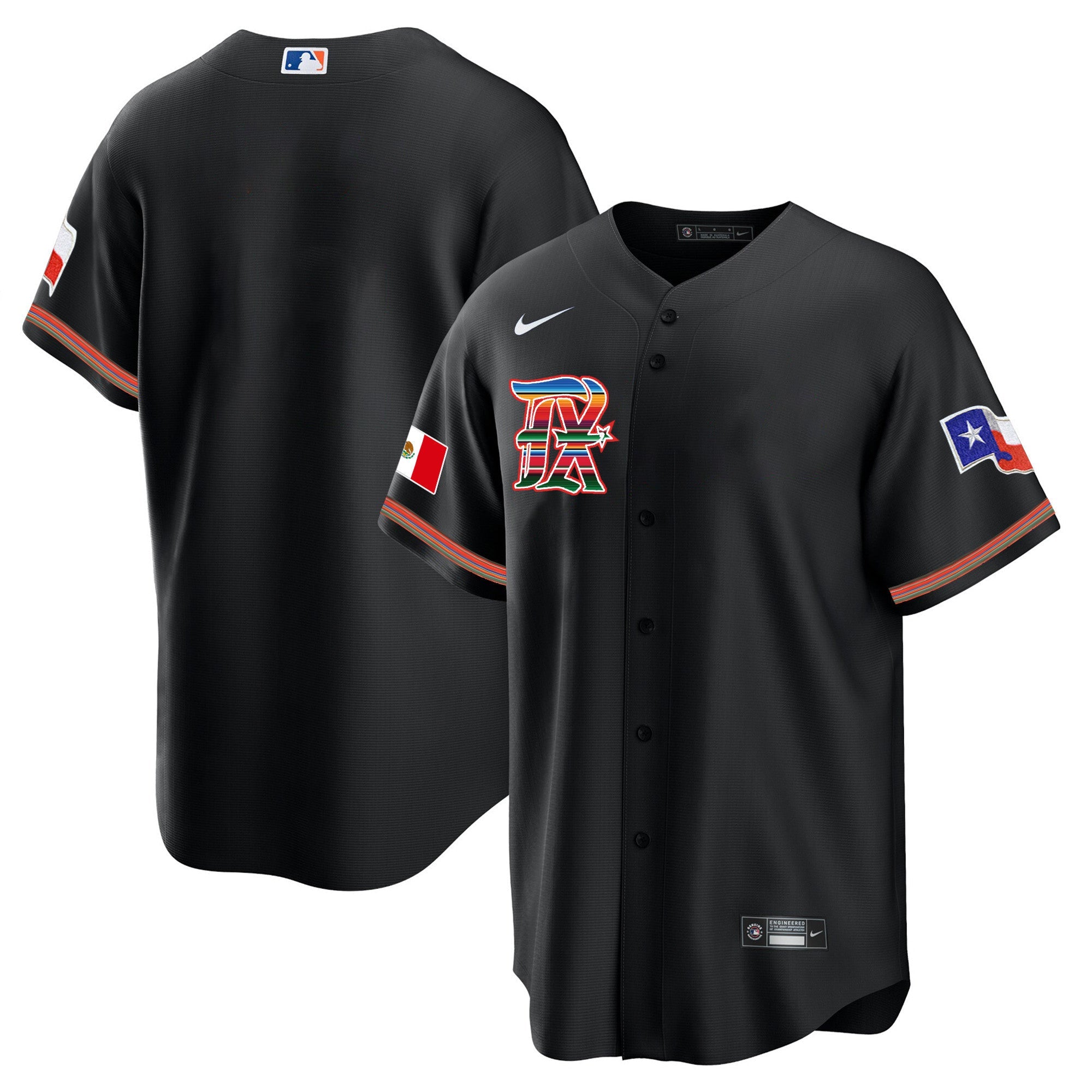 Men’s Texas Mexican Heritage Night Cool Base Jersey – City Connect