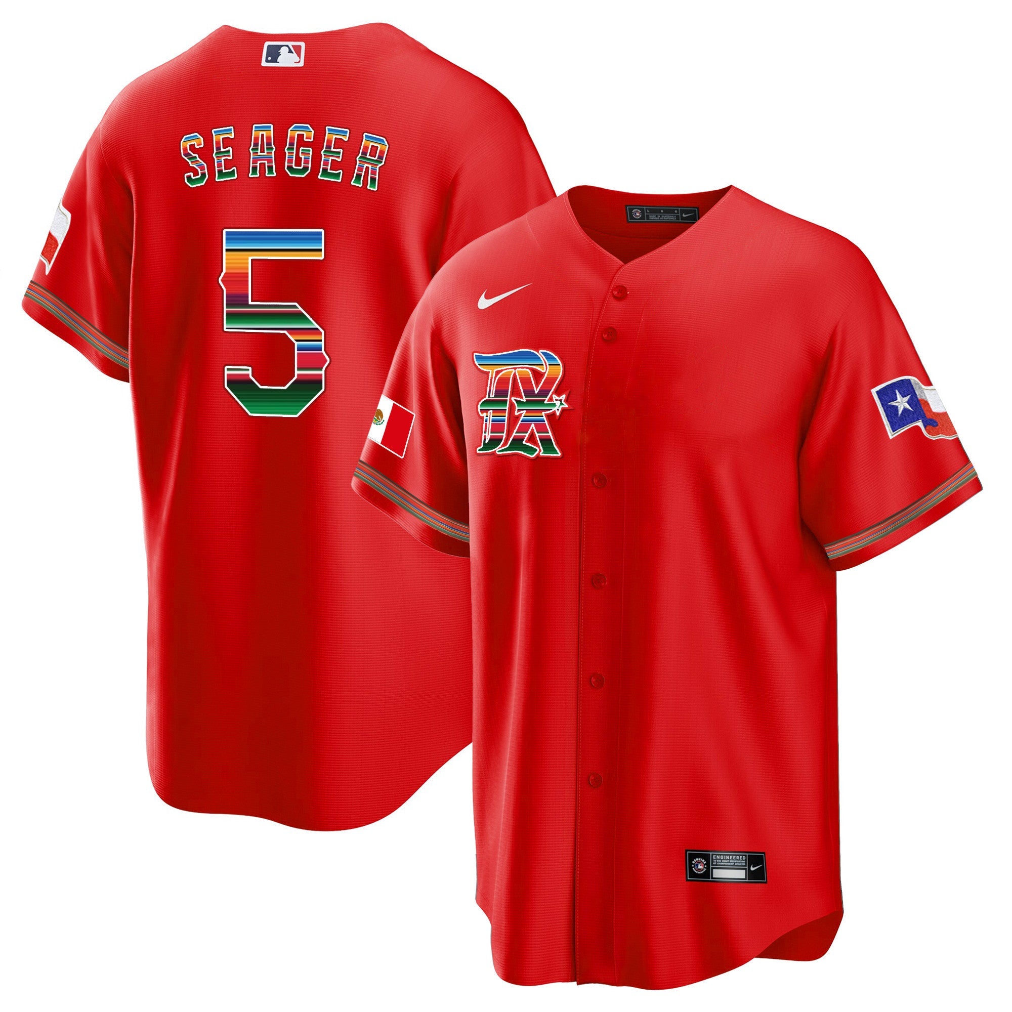 Men’s Texas Mexican Heritage Night Cool Base Jersey – City Connect