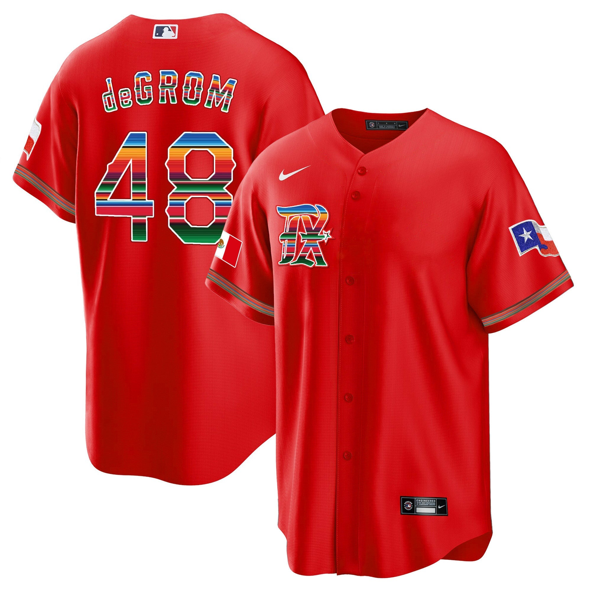 Men’s Texas Mexican Heritage Night Cool Base Jersey – City Connect