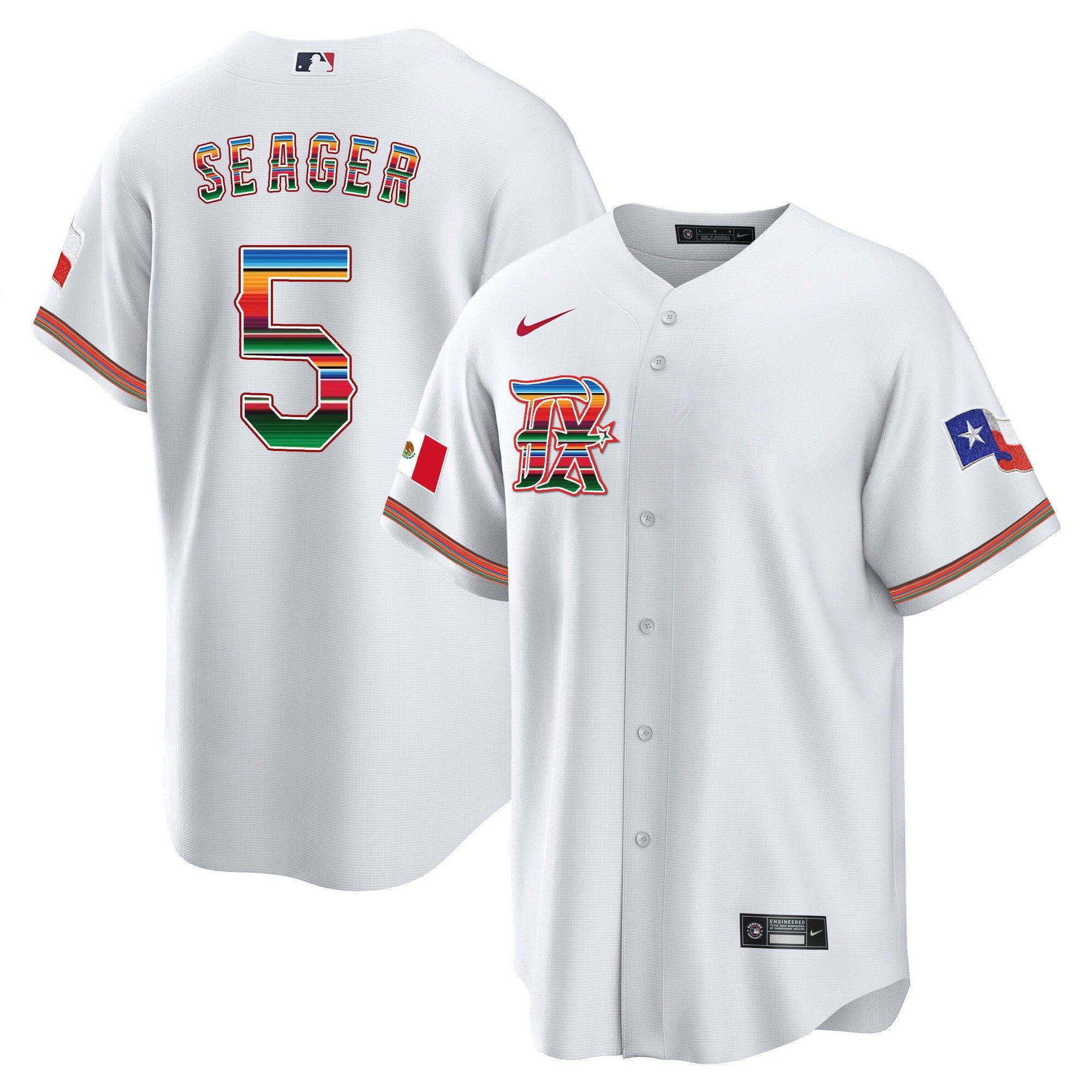 Men’s Texas Mexican Heritage Night Cool Base Jersey – City Connect