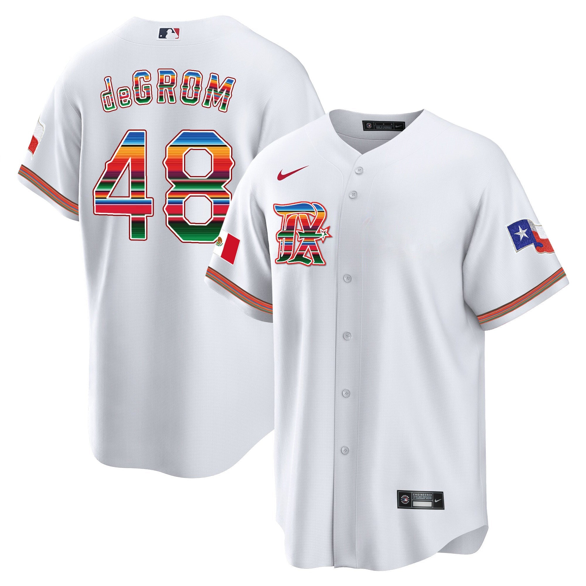Men’s Texas Mexican Heritage Night Cool Base Jersey – City Connect